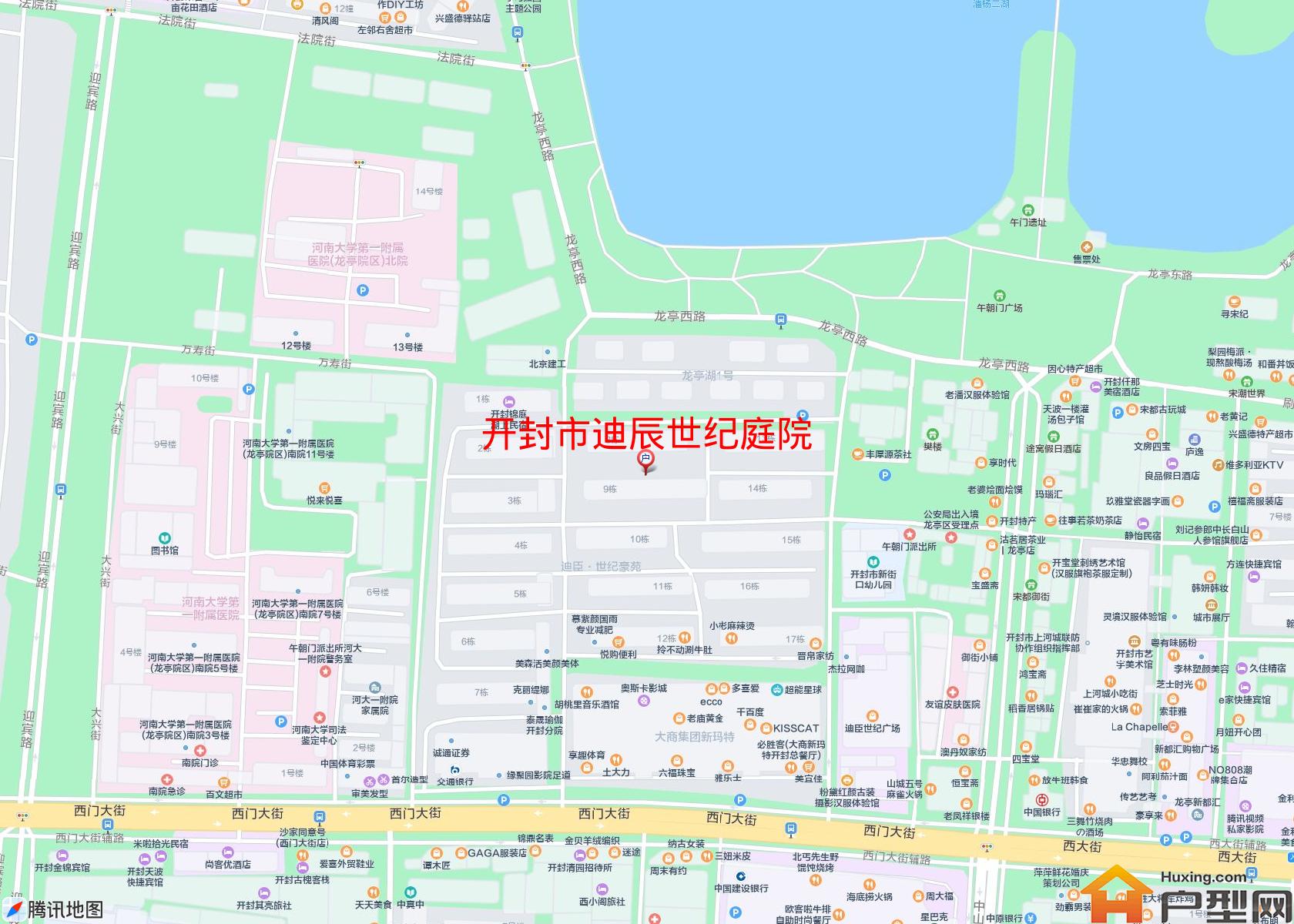 迪辰世纪庭院小区 - 户型网