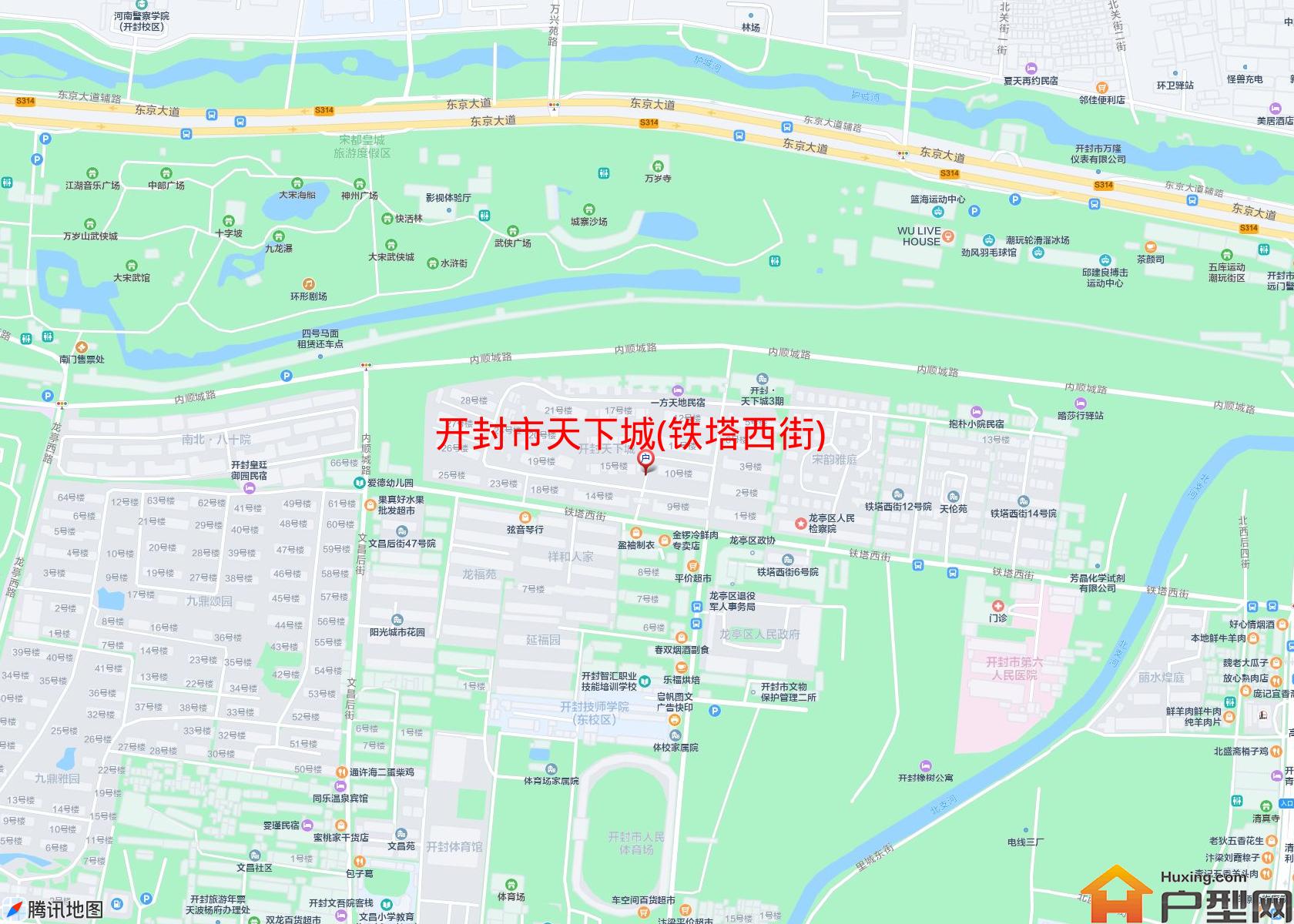 天下城(铁塔西街)小区 - 户型网