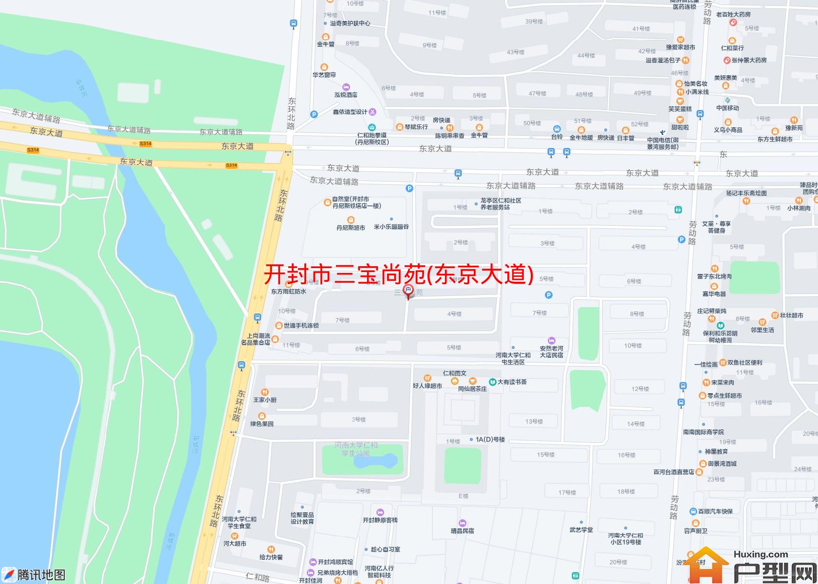 三宝尚苑(东京大道)小区 - 户型网