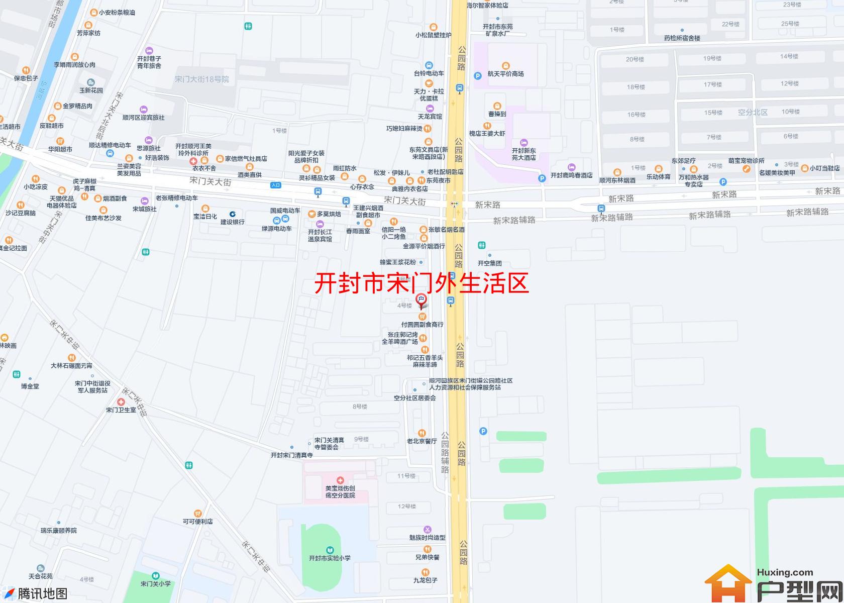 宋门外生活区小区 - 户型网