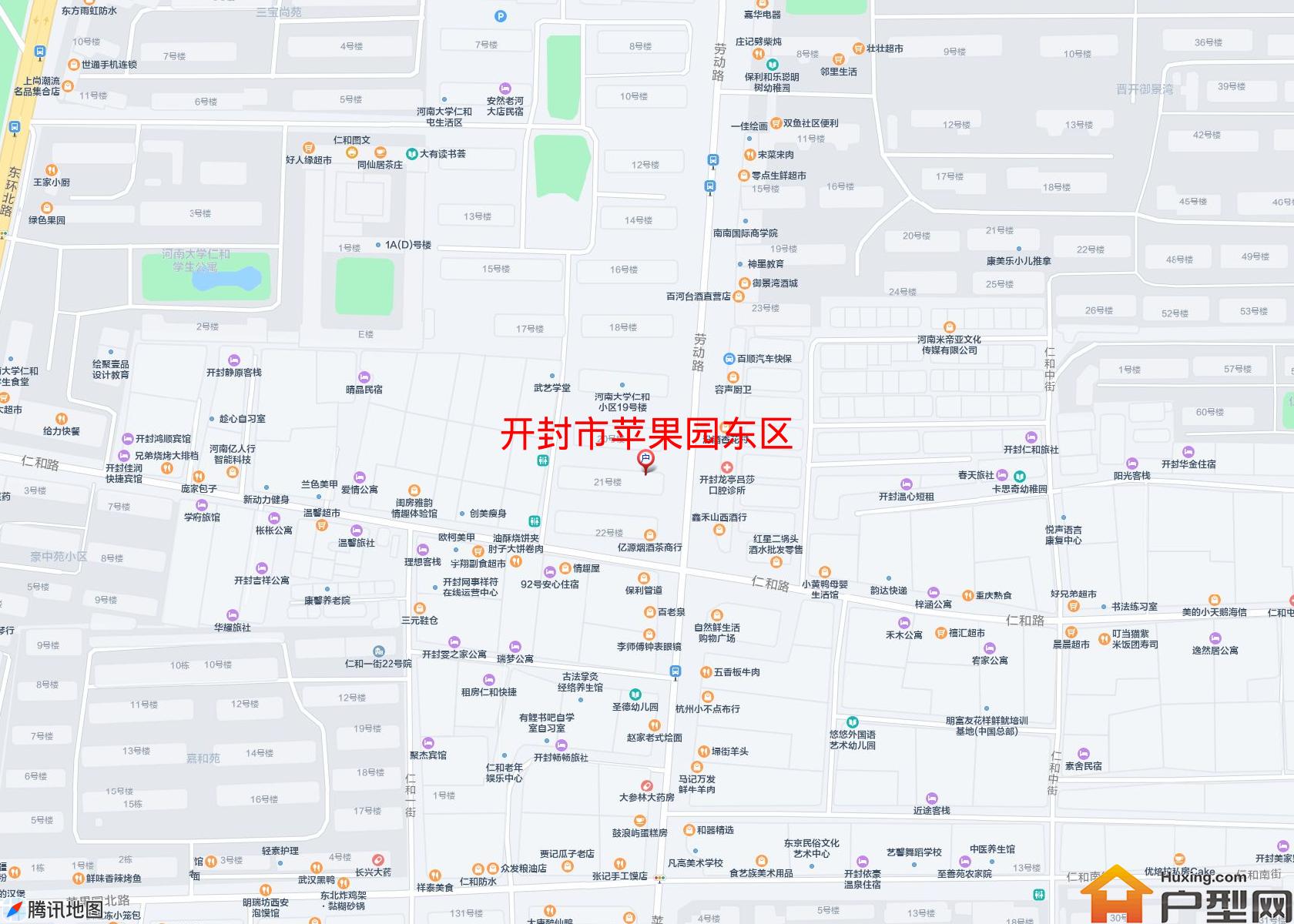 苹果园东区小区 - 户型网
