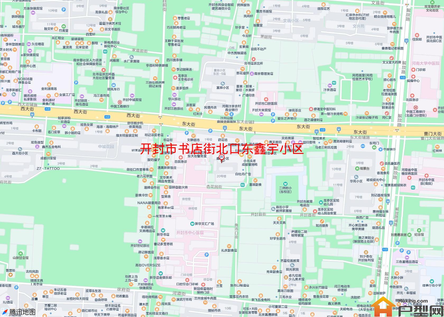 书店街北口东鑫宇小区小区 - 户型网