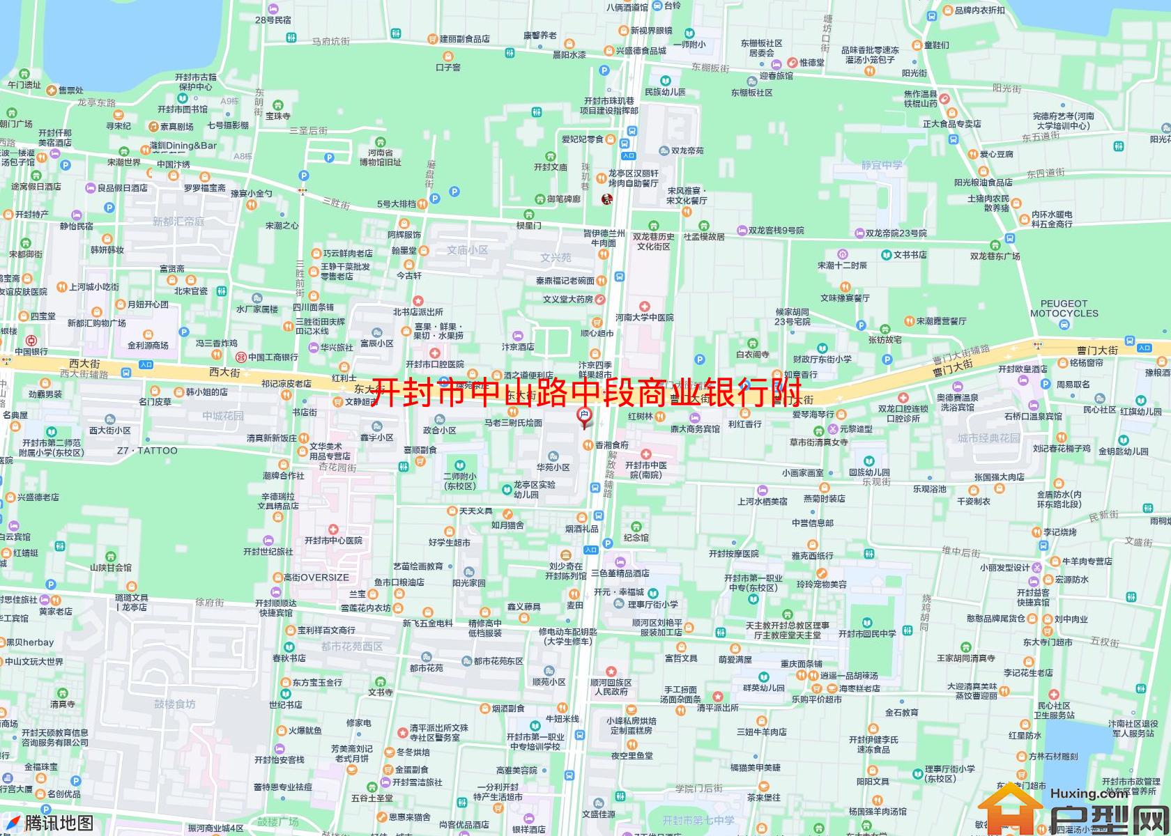 中山路中段商业银行附小区 - 户型网