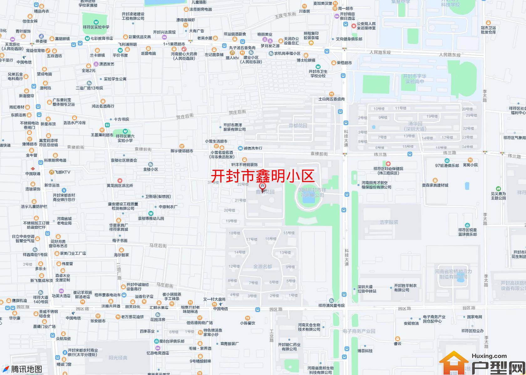 鑫明小区小区 - 户型网