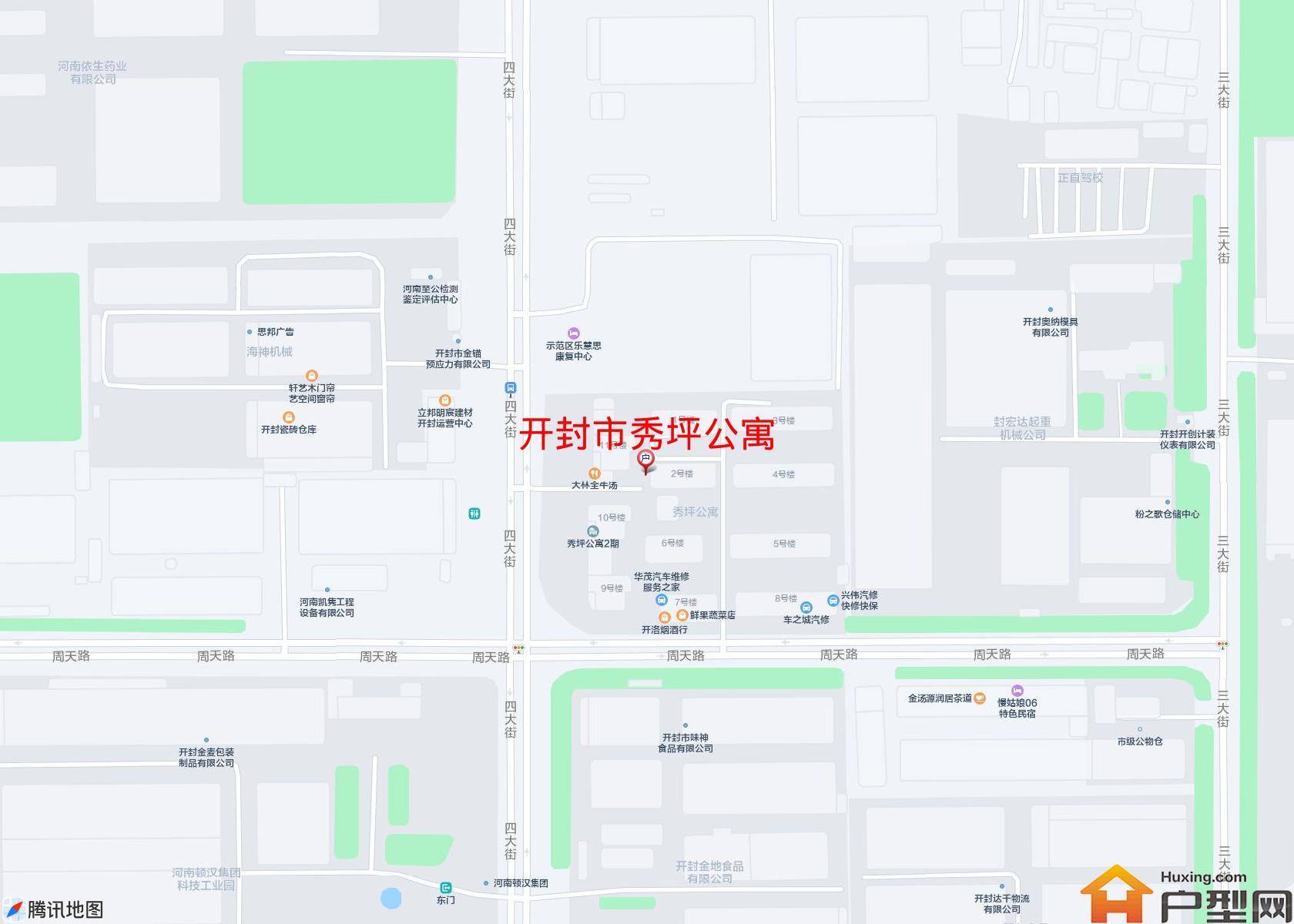 秀坪公寓小区 - 户型网