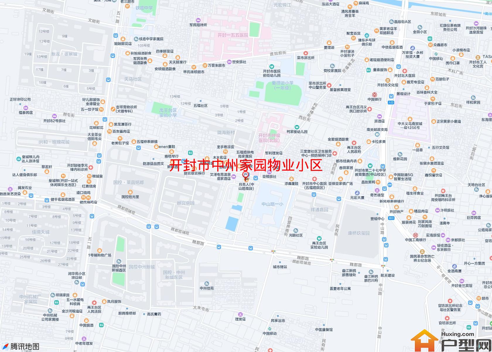 中州家园物业小区小区 - 户型网