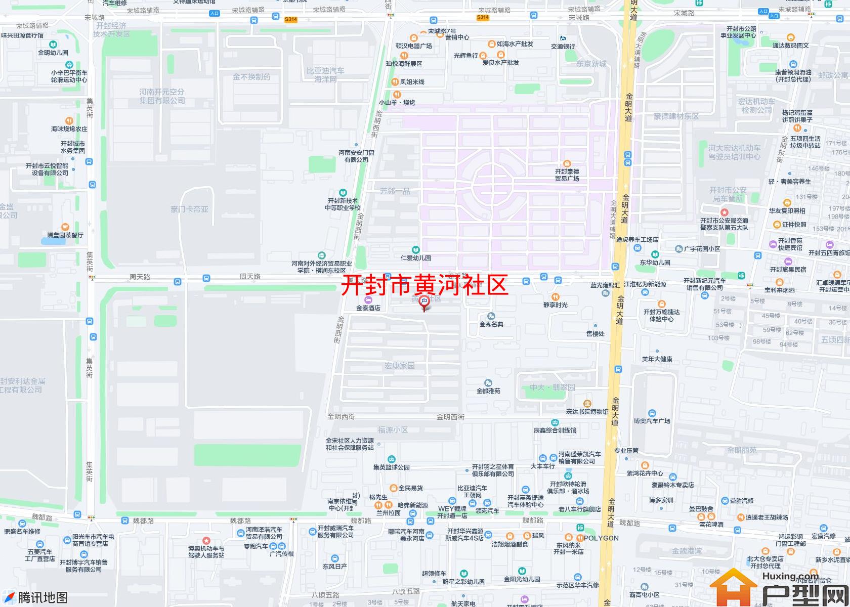 黄河社区小区 - 户型网