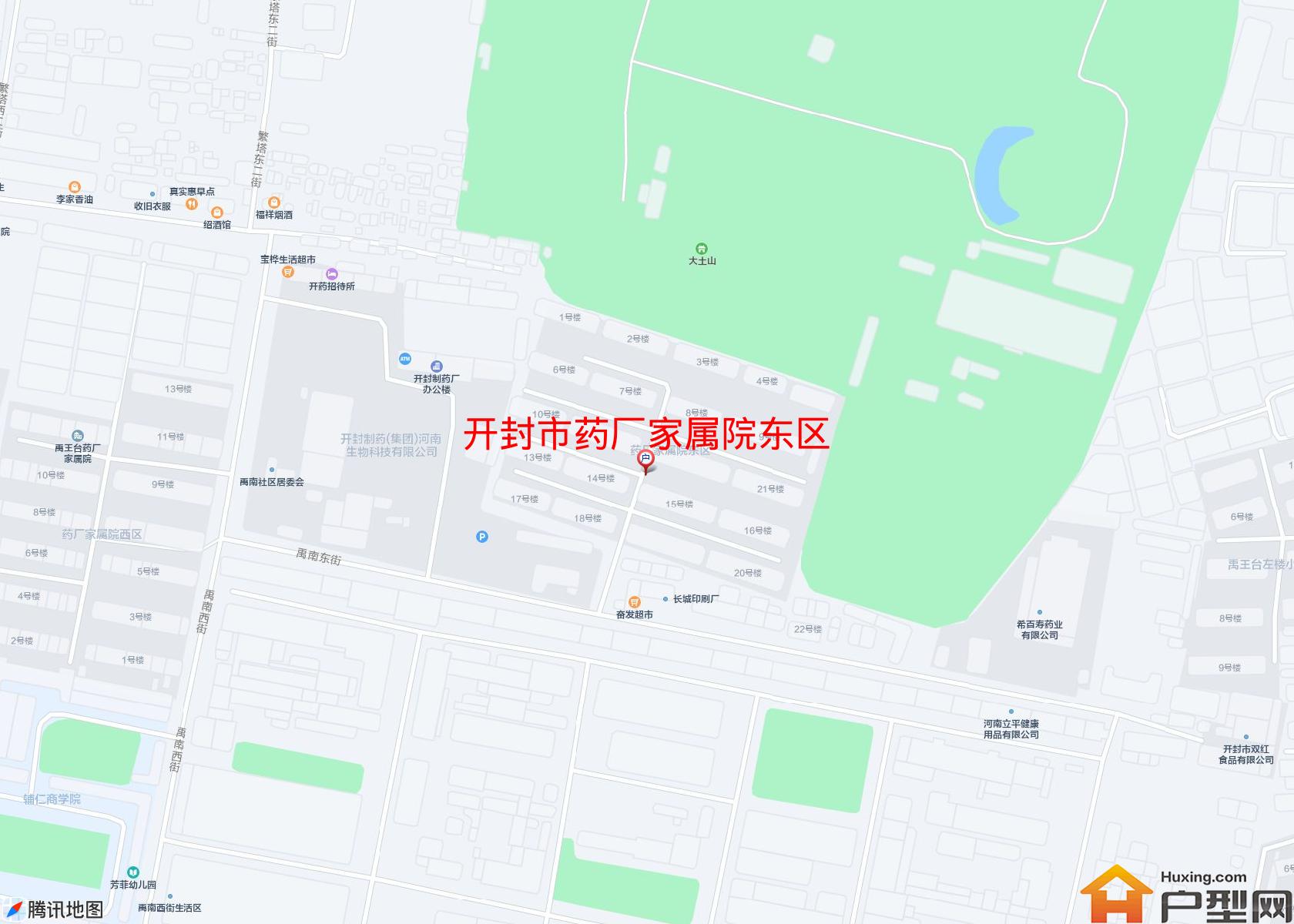 药厂家属院东区小区 - 户型网