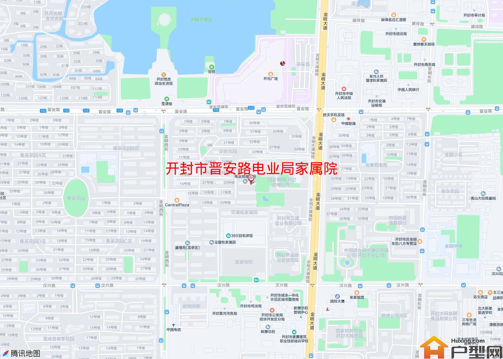 晋安路电业局家属院小区 - 户型网