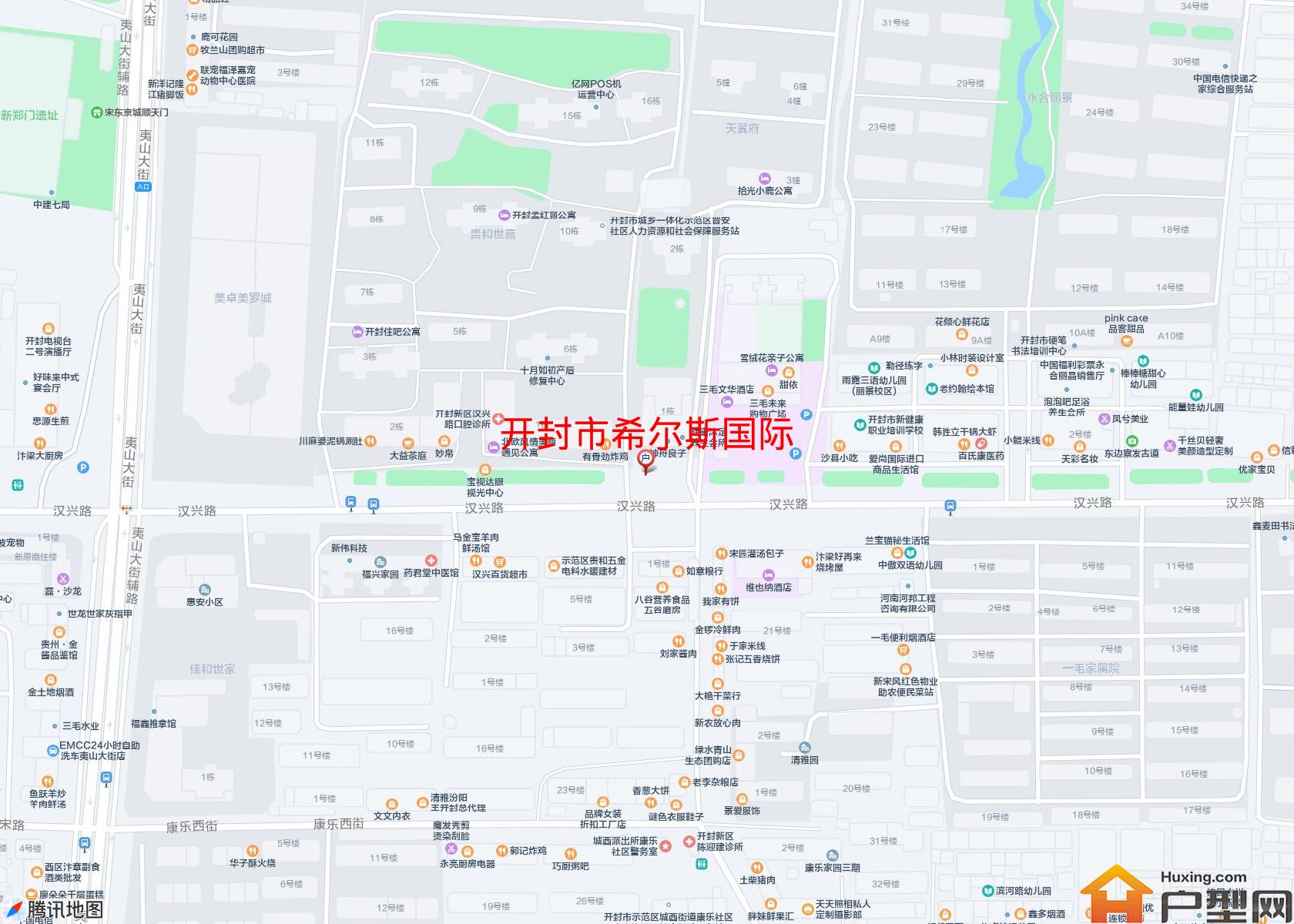 希尔斯国际小区 - 户型网