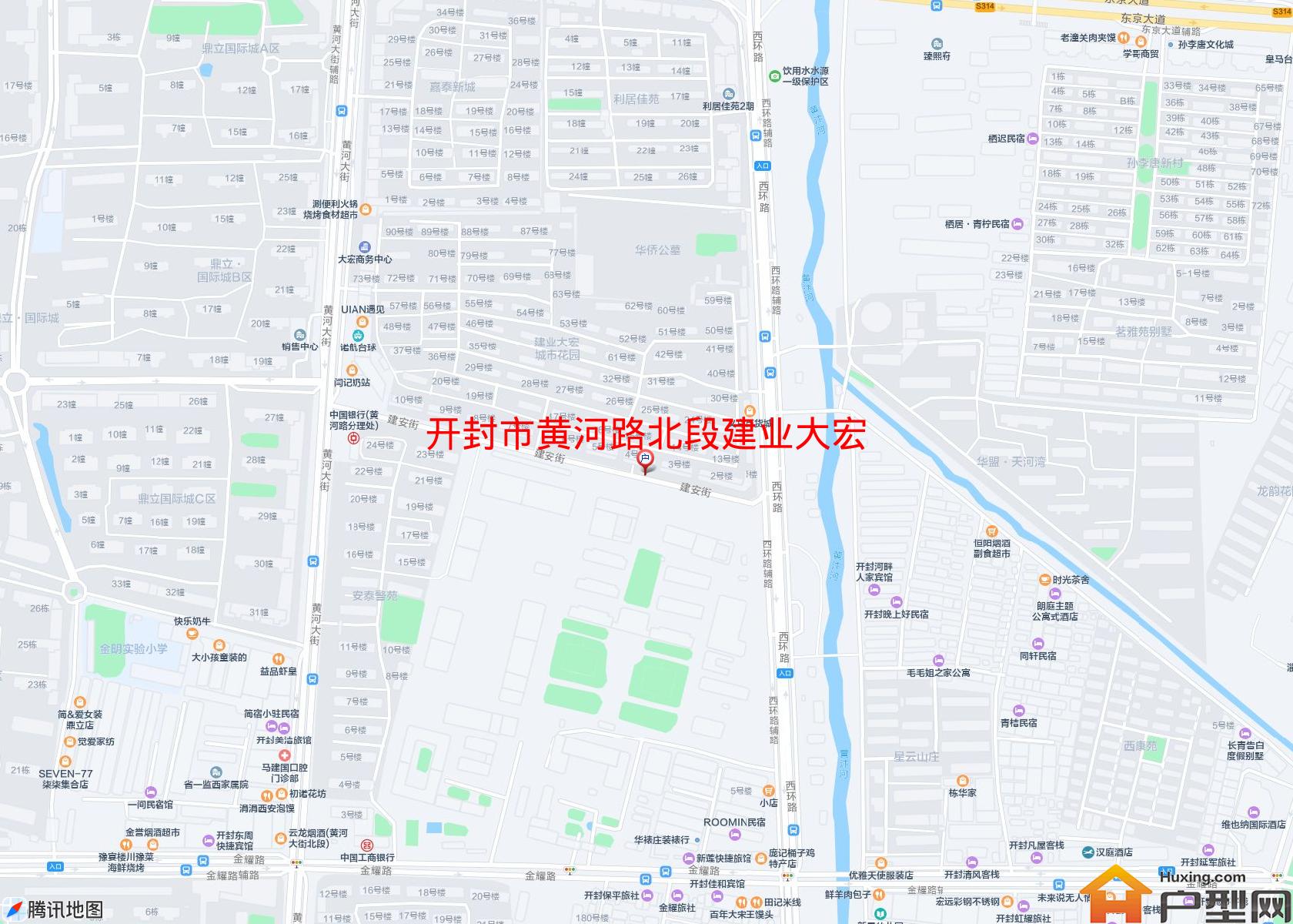 黄河路北段建业大宏小区 - 户型网