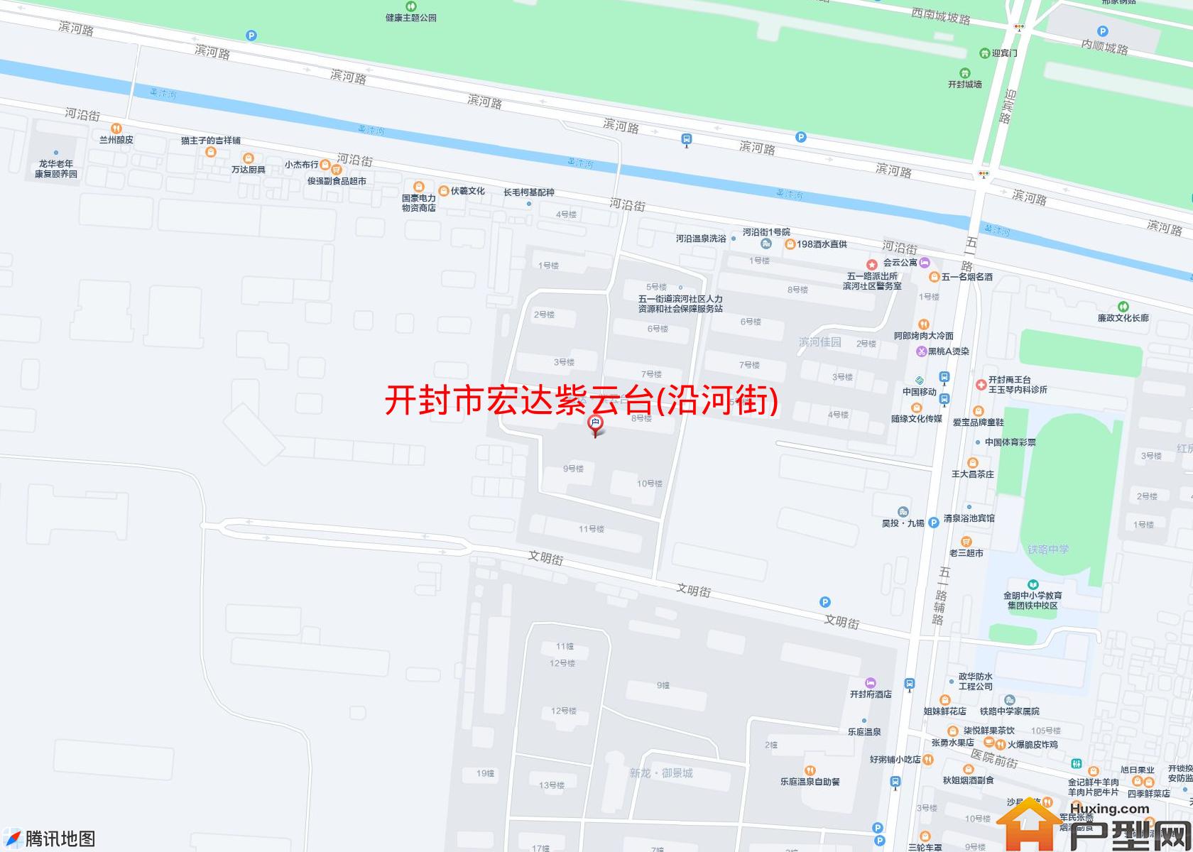 宏达紫云台(沿河街)小区 - 户型网