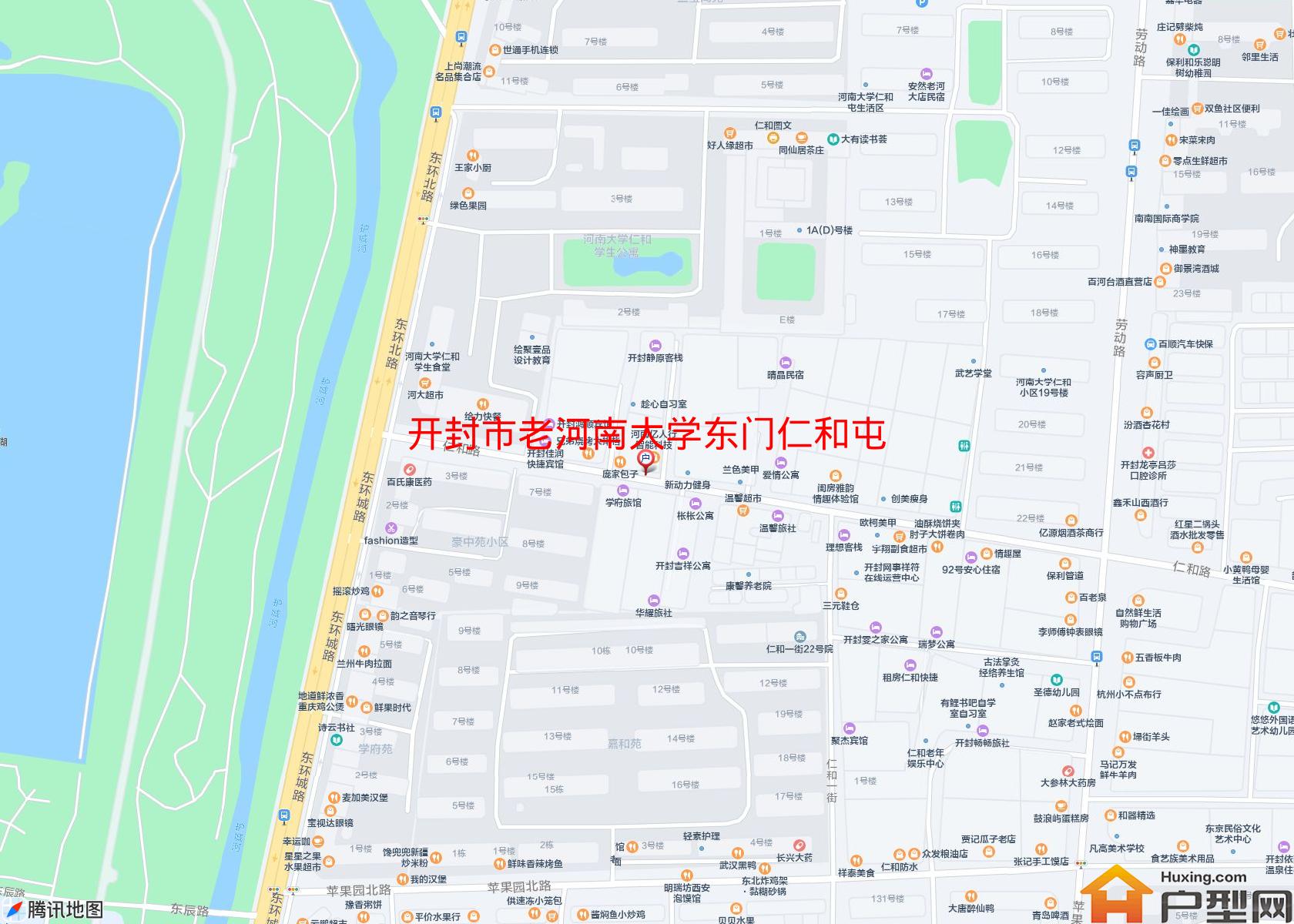 老河南大学东门仁和屯小区 - 户型网