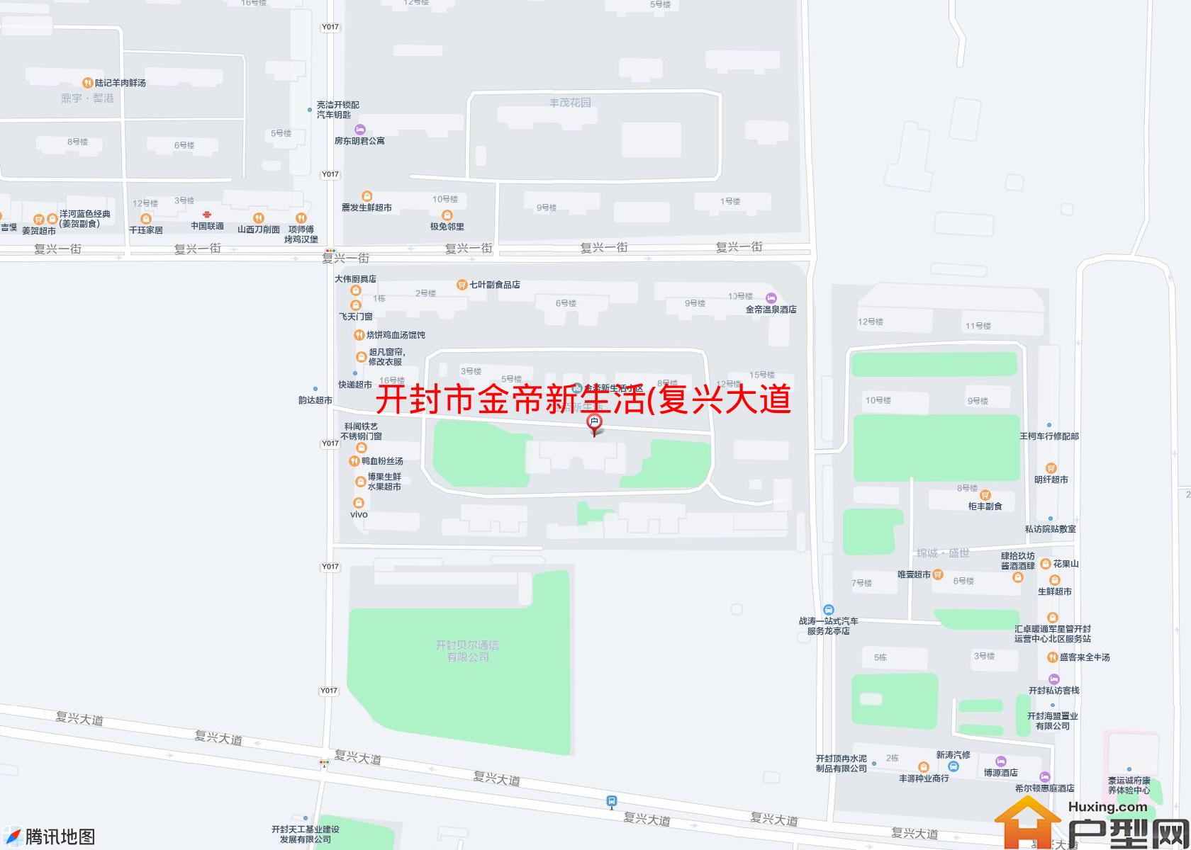 金帝新生活(复兴大道)小区 - 户型网