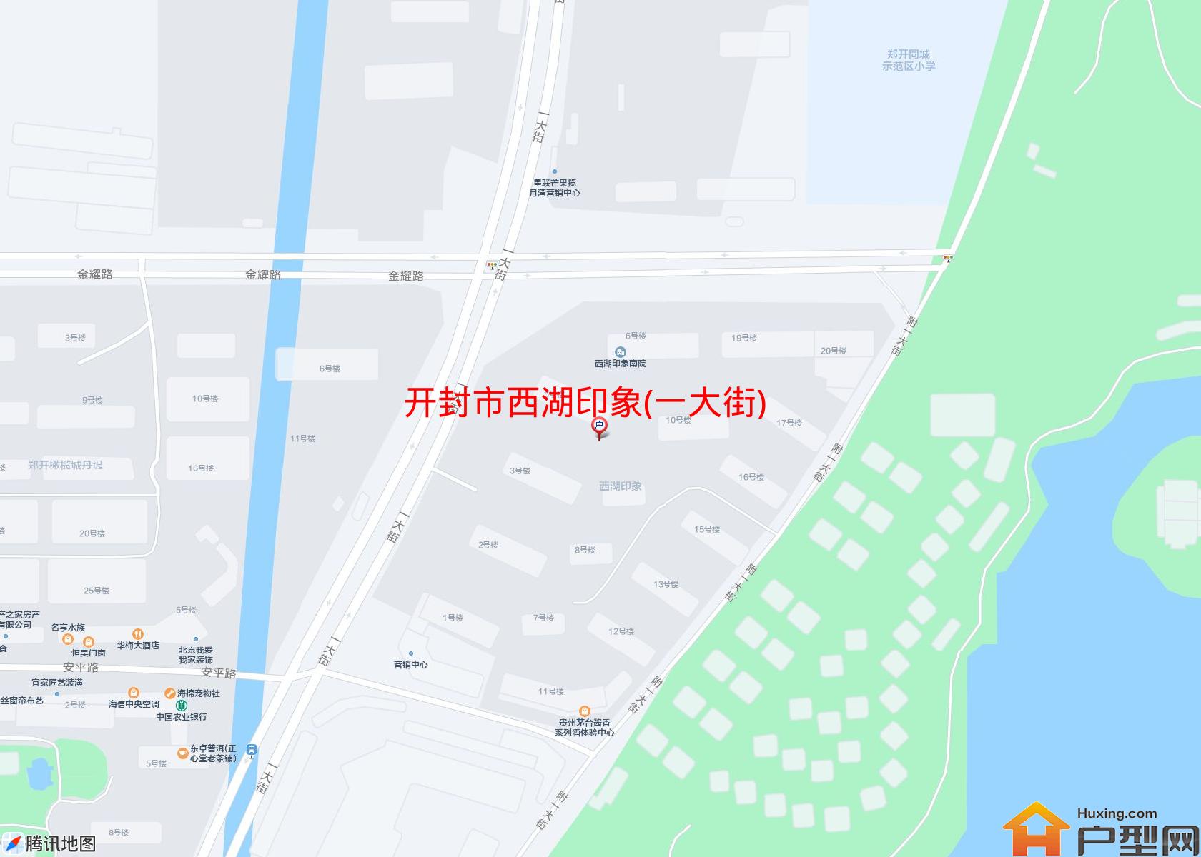 西湖印象(一大街)小区 - 户型网