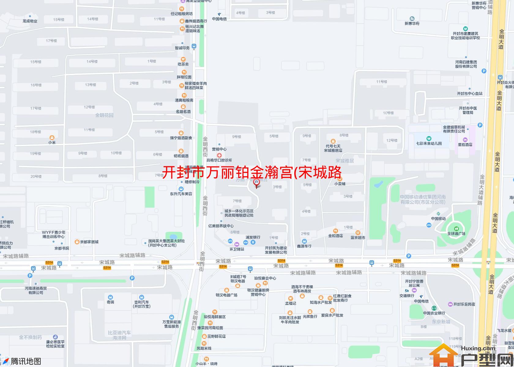 万丽铂金瀚宫(宋城路122号)小区 - 户型网