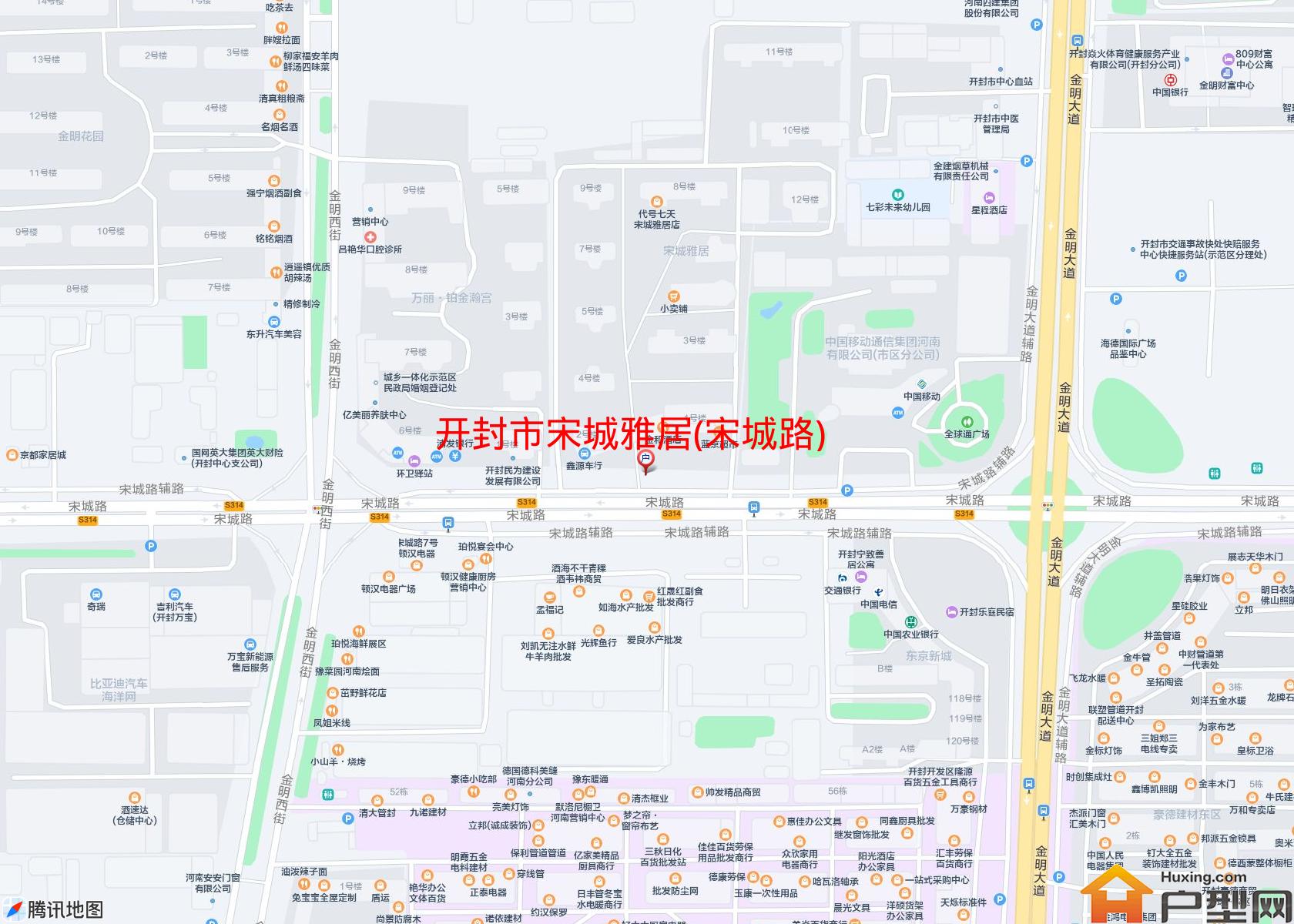 宋城雅居(宋城路)小区 - 户型网