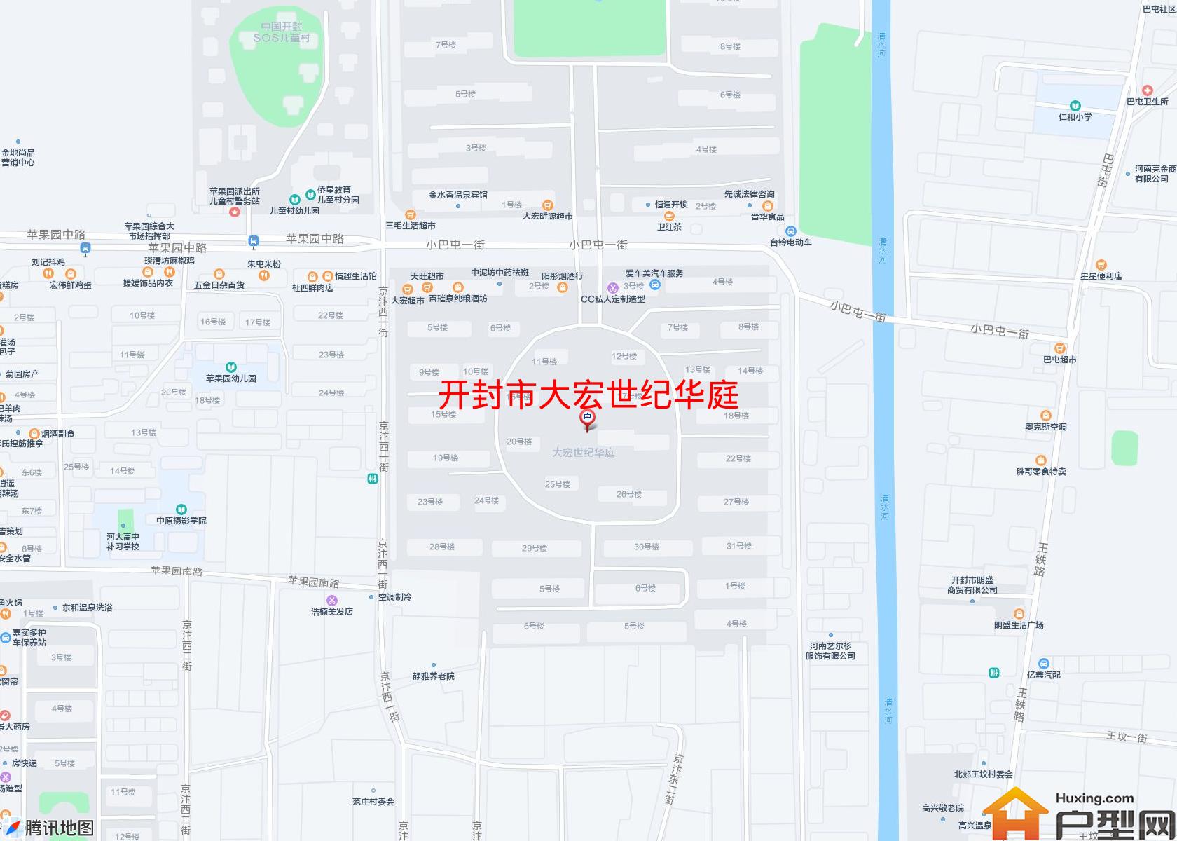 大宏世纪华庭小区 - 户型网