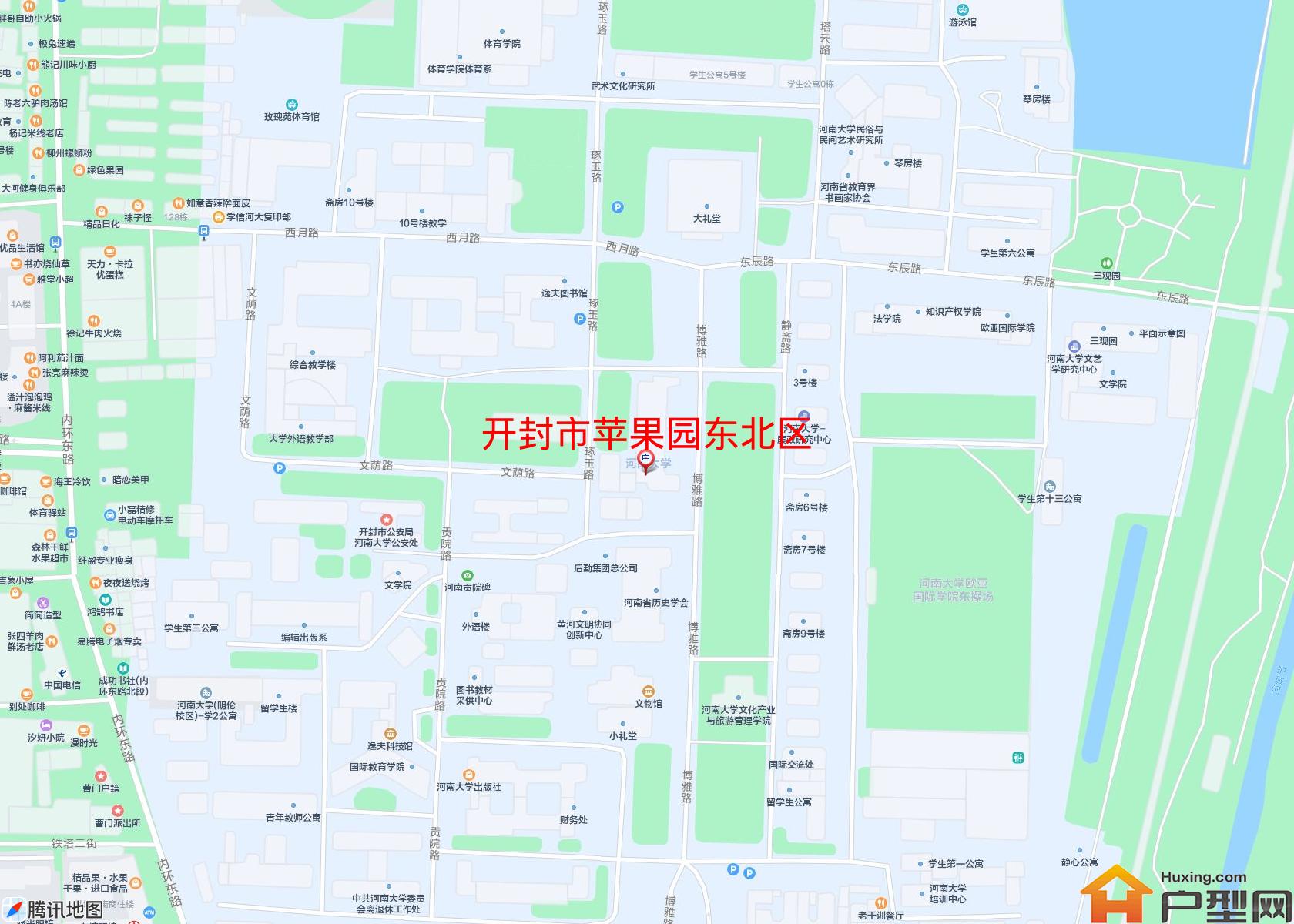苹果园东北区小区 - 户型网