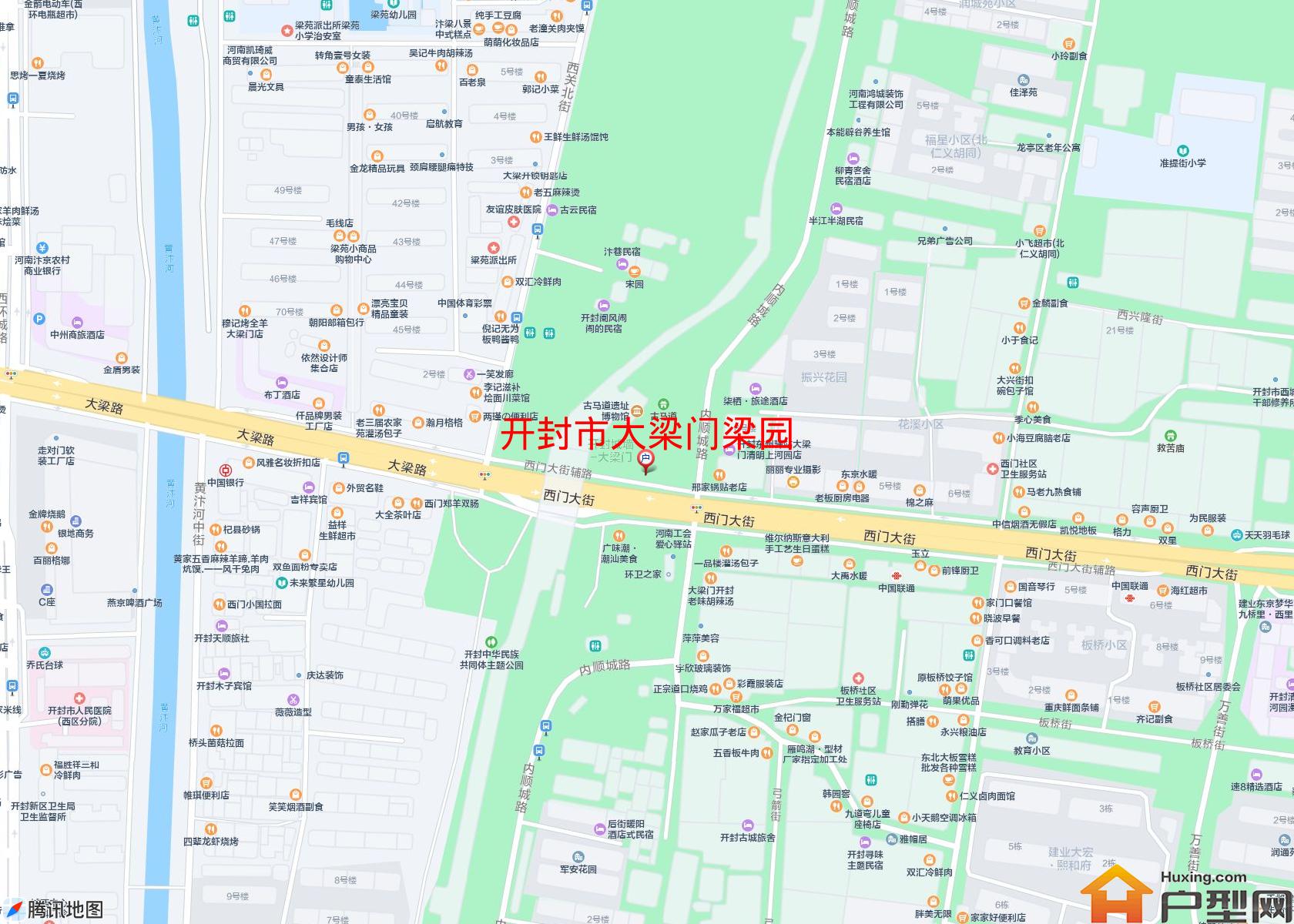 大梁门梁园小区 - 户型网
