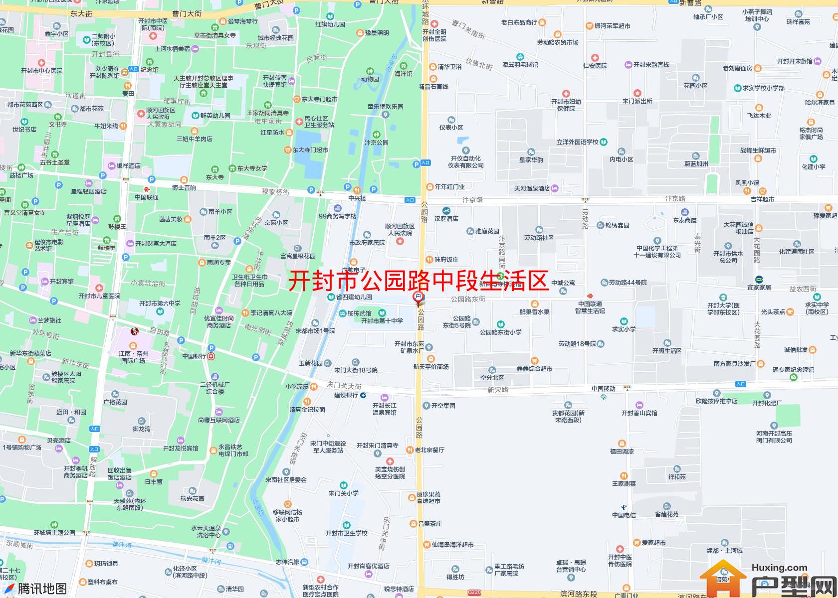 公园路中段生活区小区 - 户型网