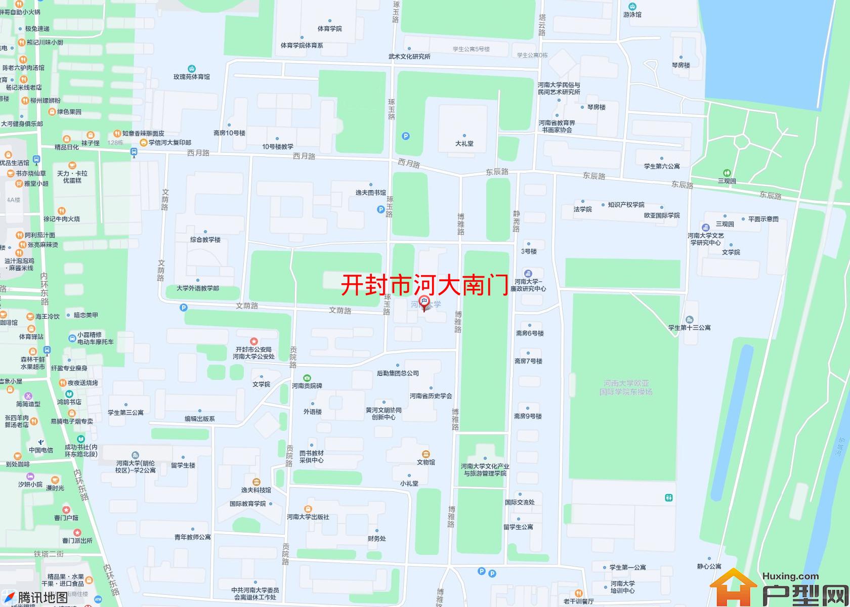 河大南门小区 - 户型网