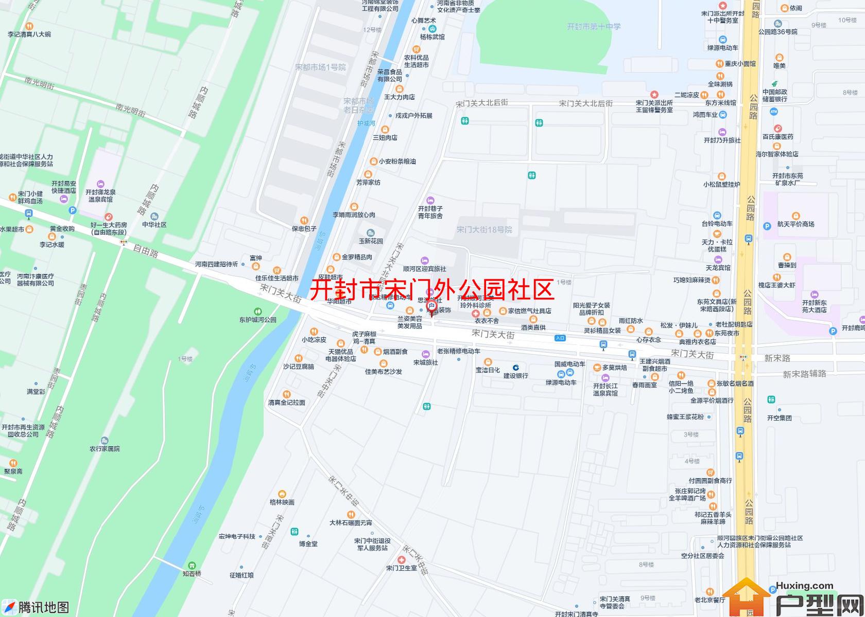 宋门外公园社区小区 - 户型网
