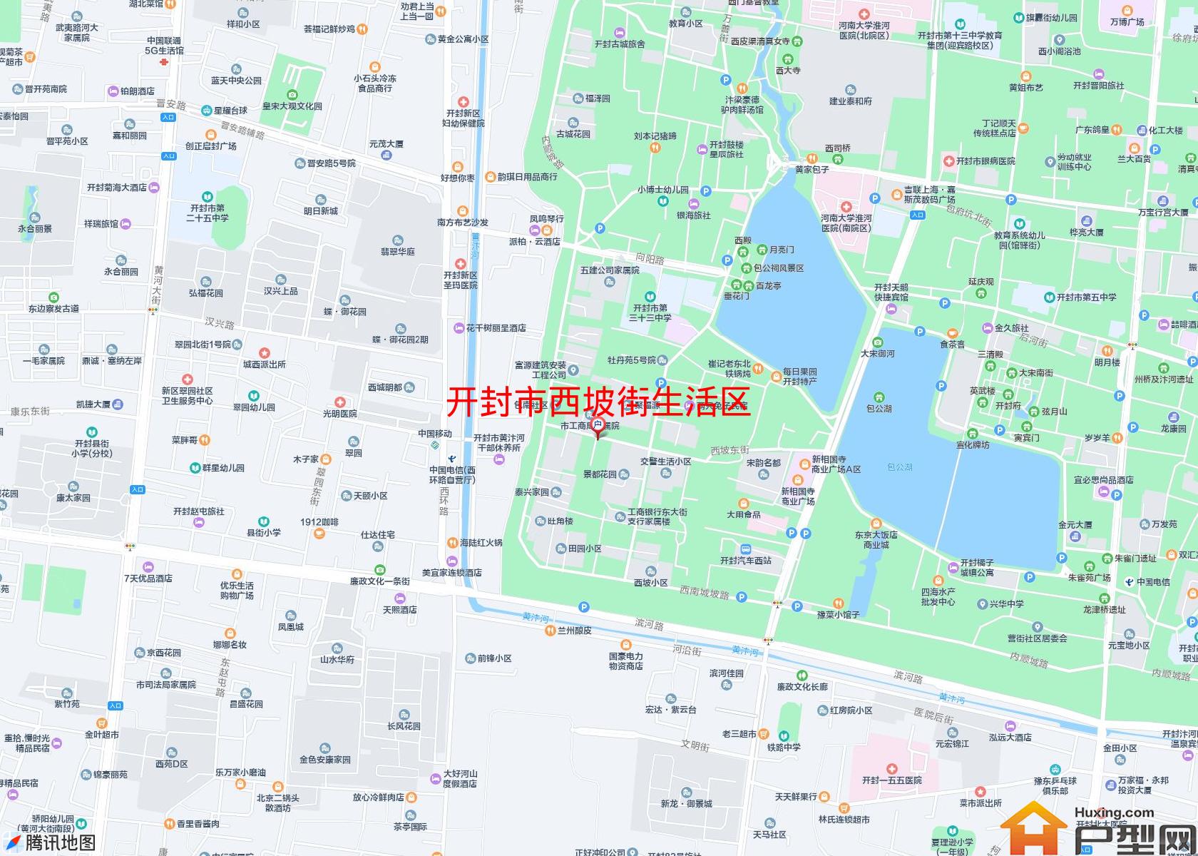 西坡街生活区小区 - 户型网