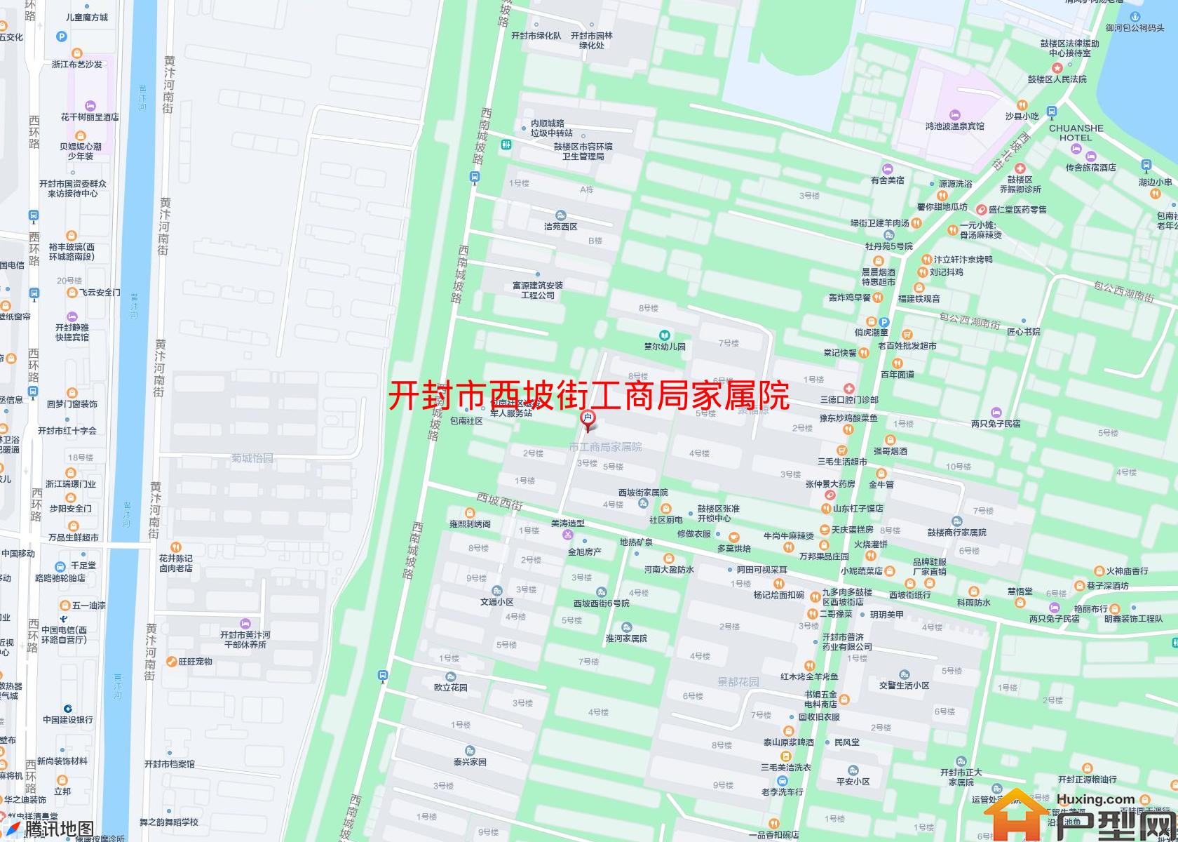 西坡街工商局家属院小区 - 户型网