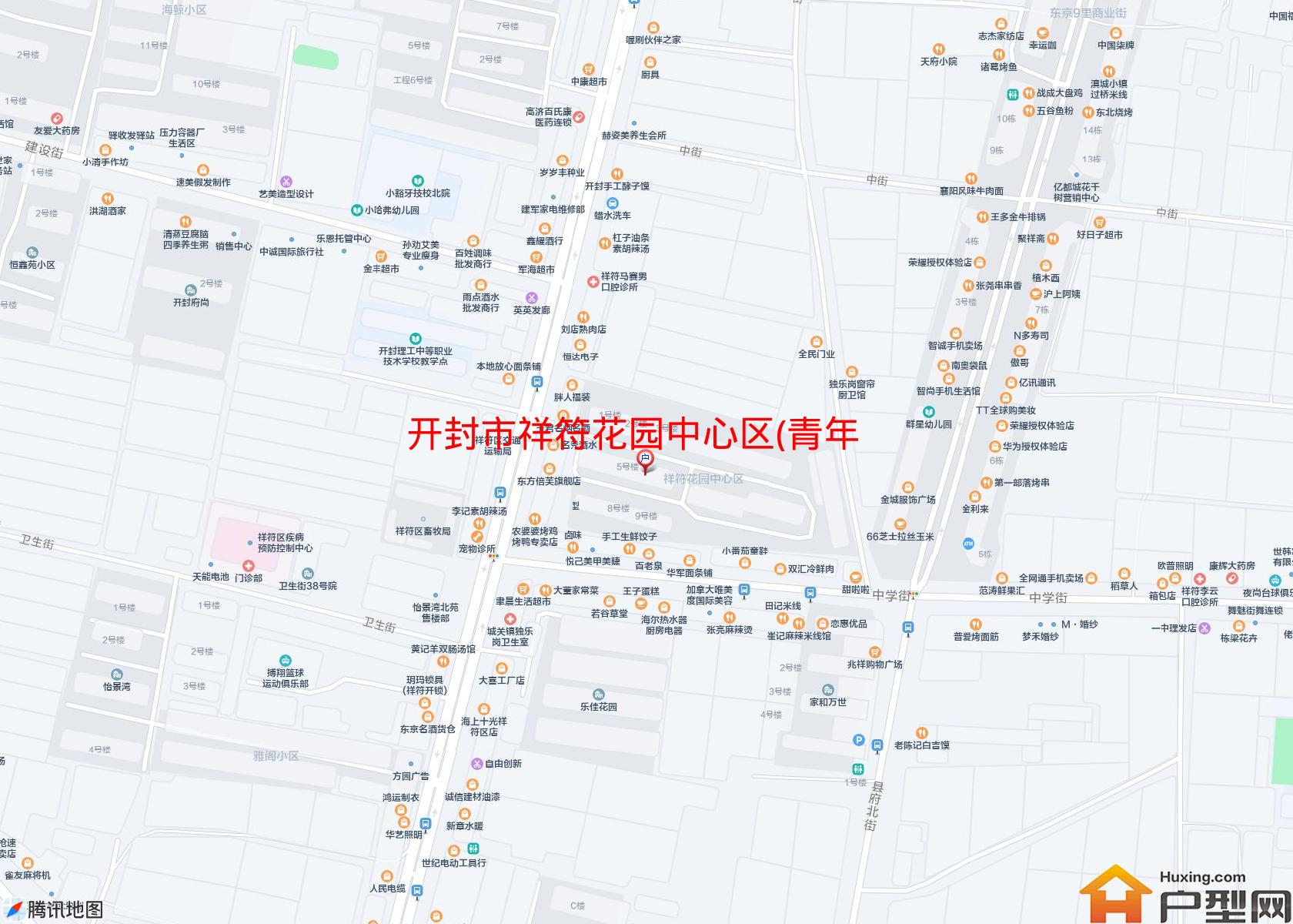 祥符花园中心区(青年大道)小区 - 户型网