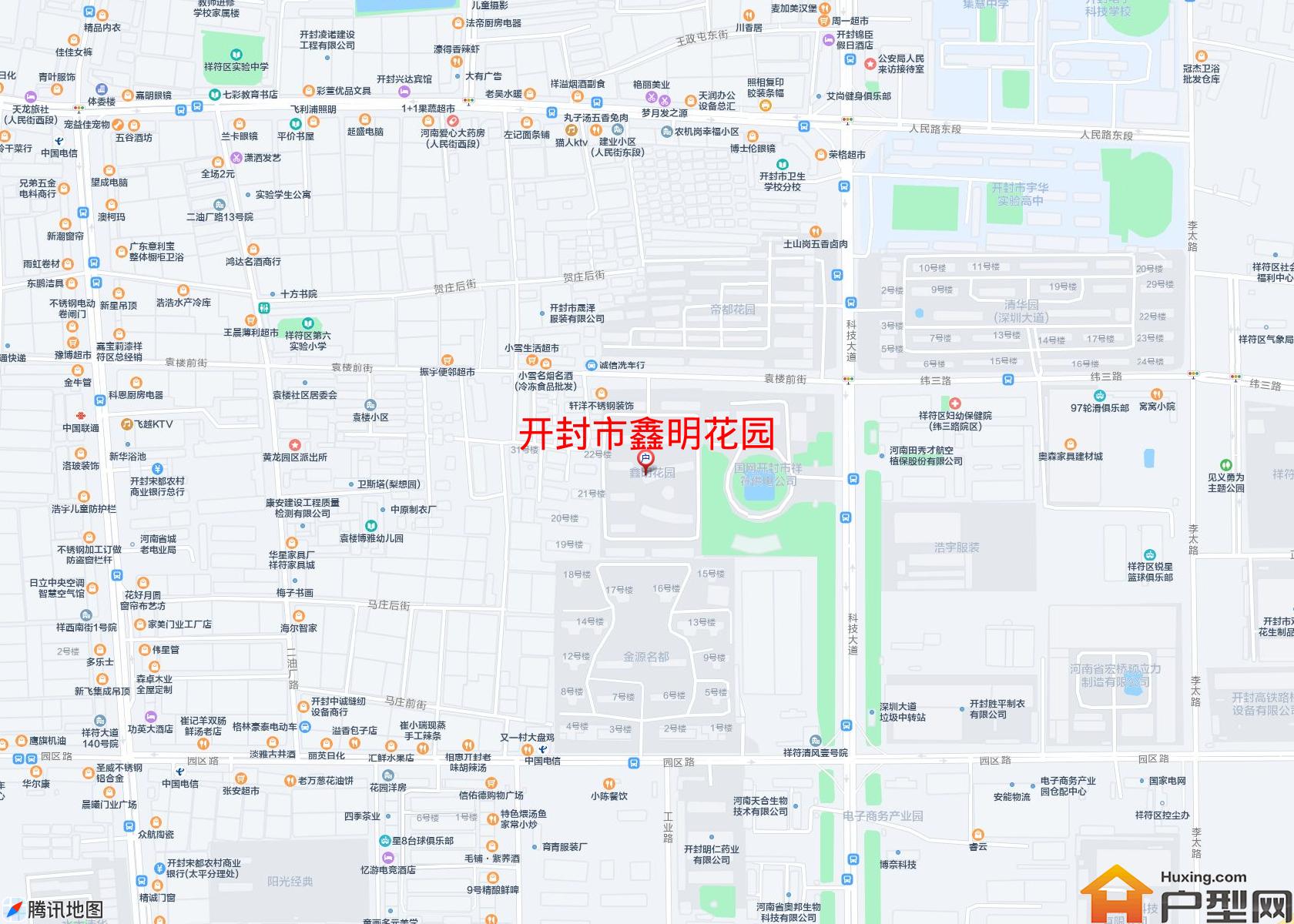 鑫明花园小区 - 户型网