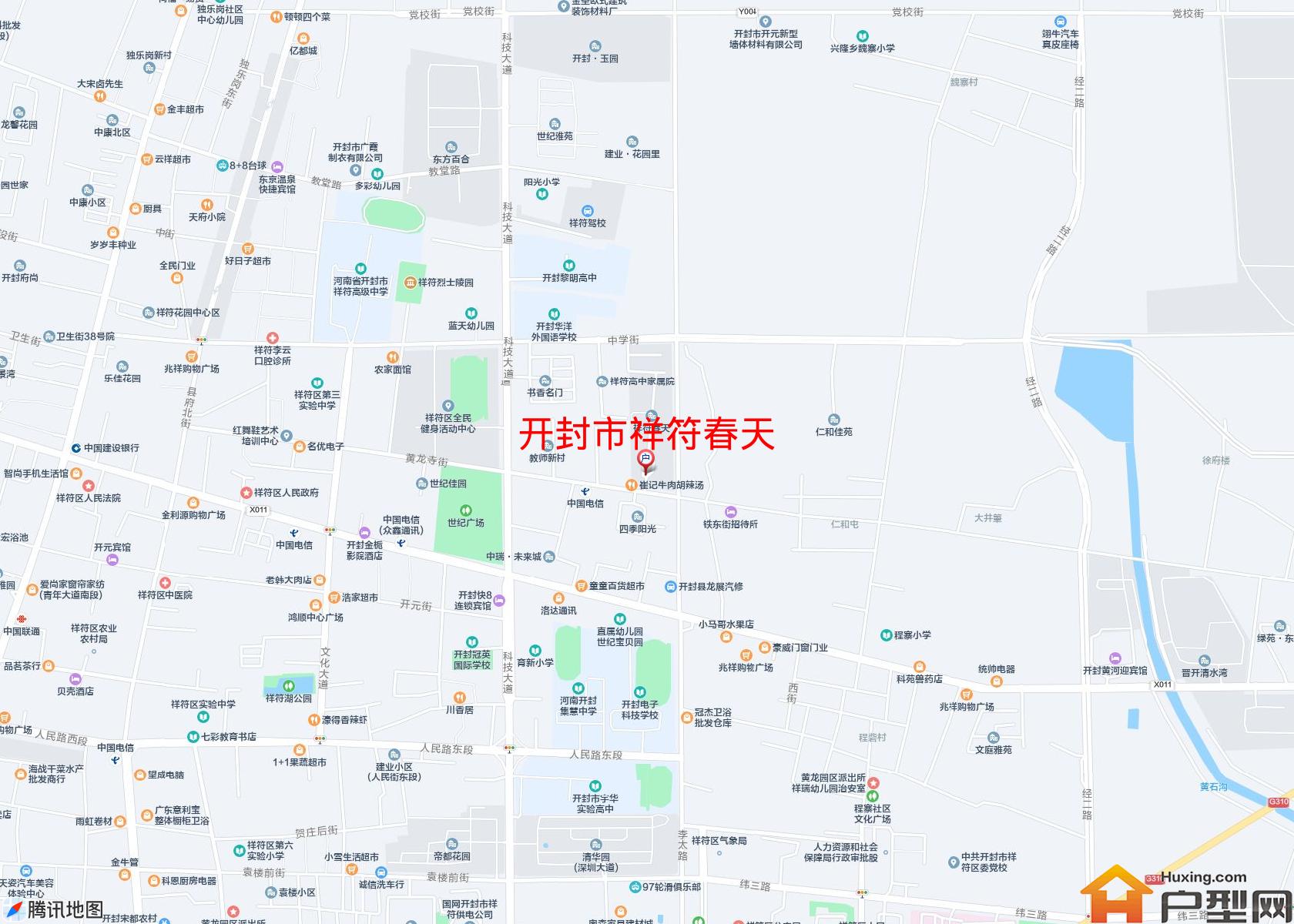祥符春天小区 - 户型网
