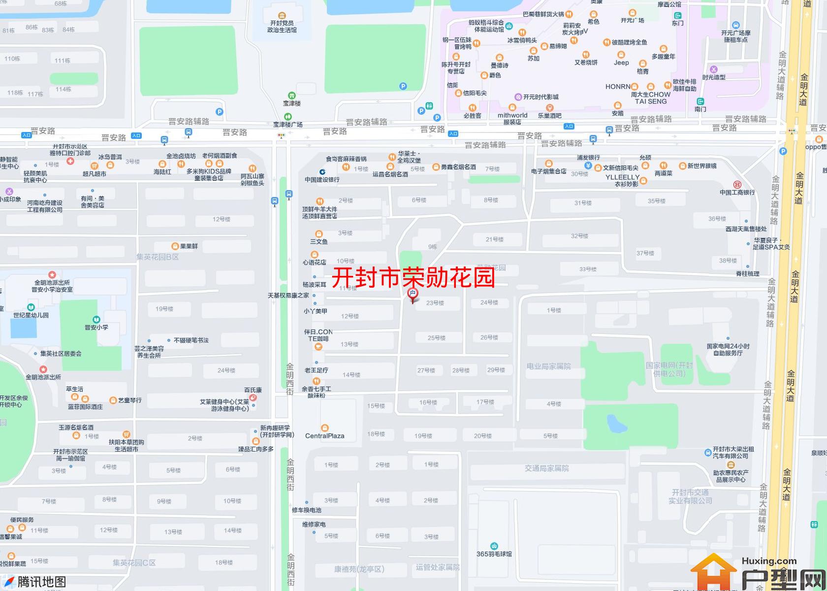荣勋花园小区 - 户型网