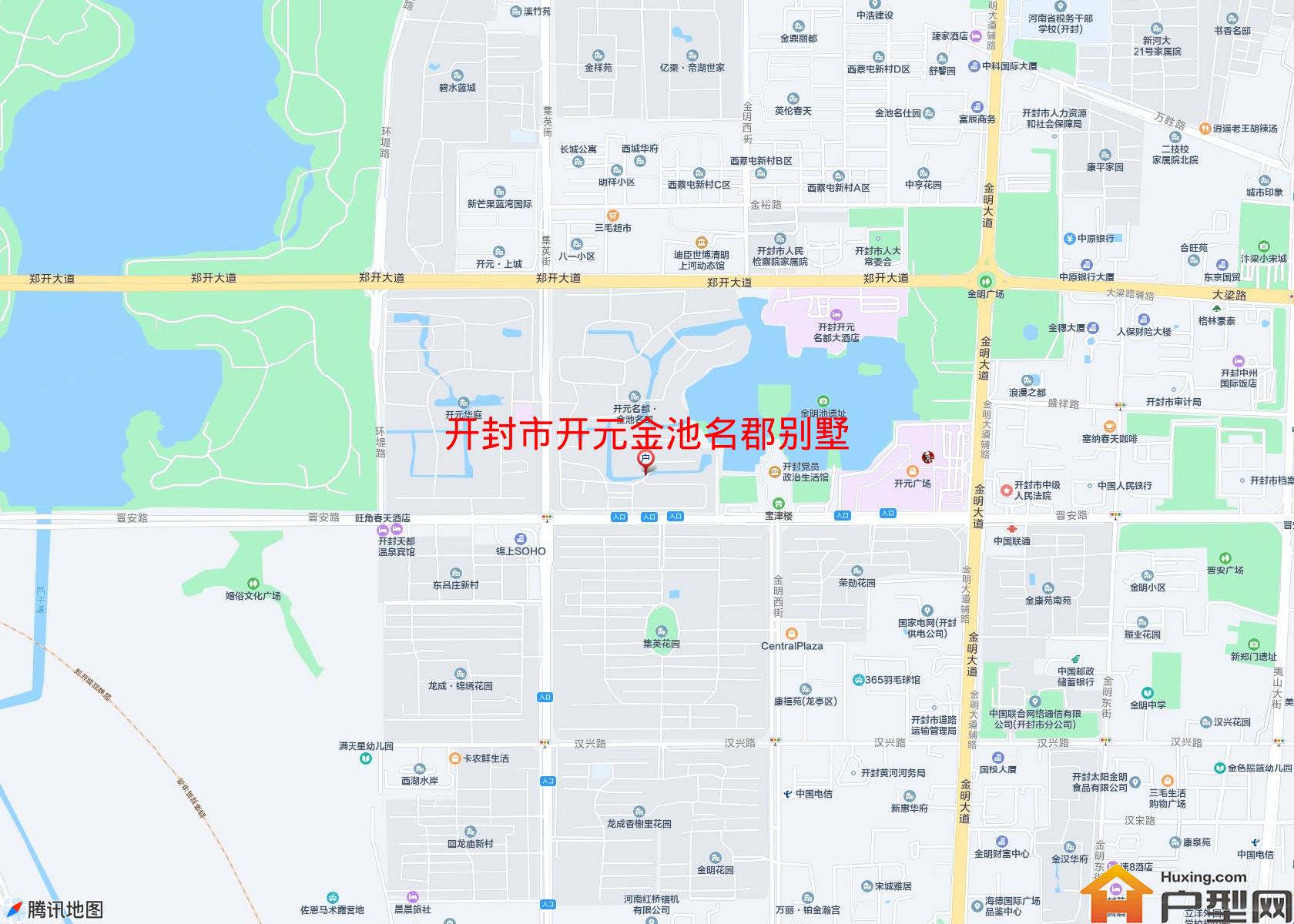 开元金池名郡别墅小区 - 户型网