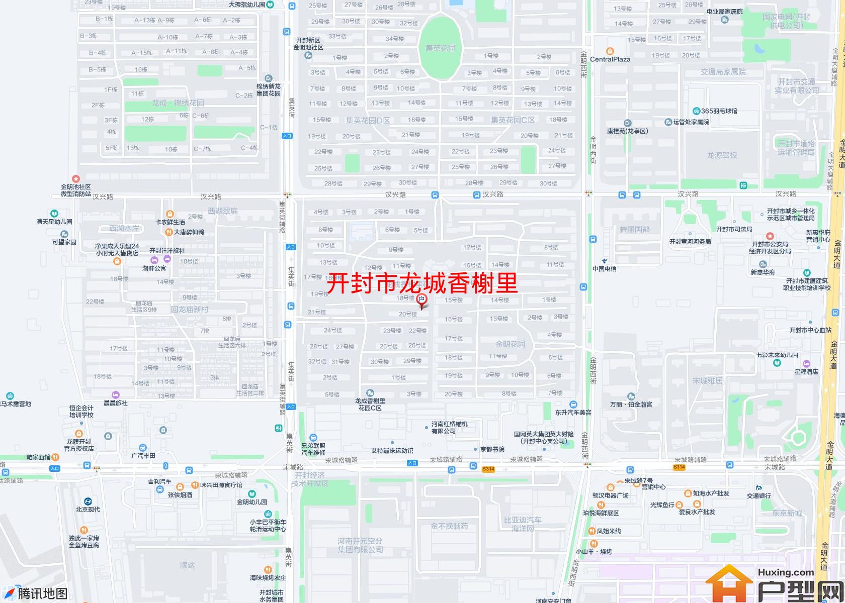 龙城香榭里小区 - 户型网