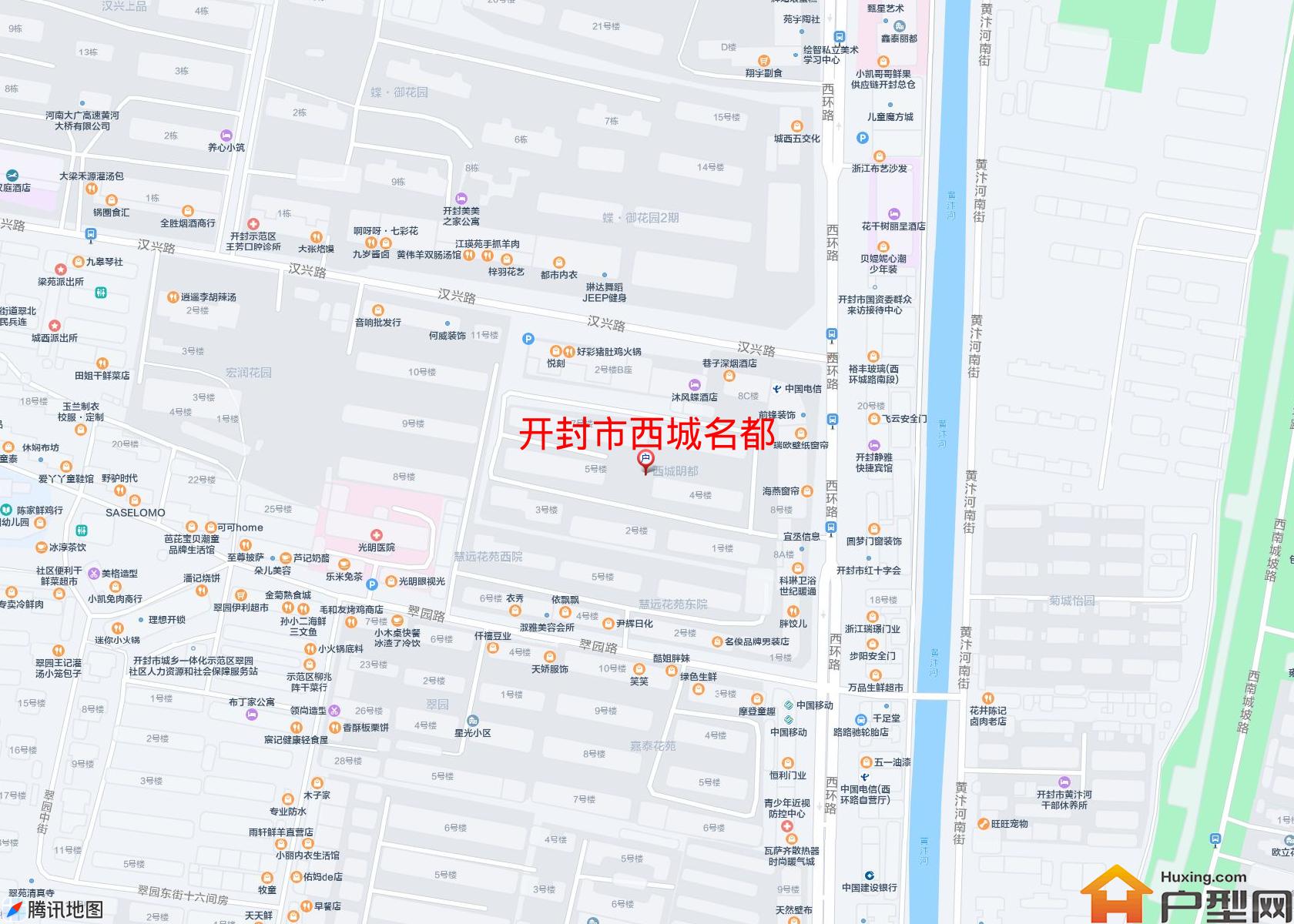 西城名都小区 - 户型网