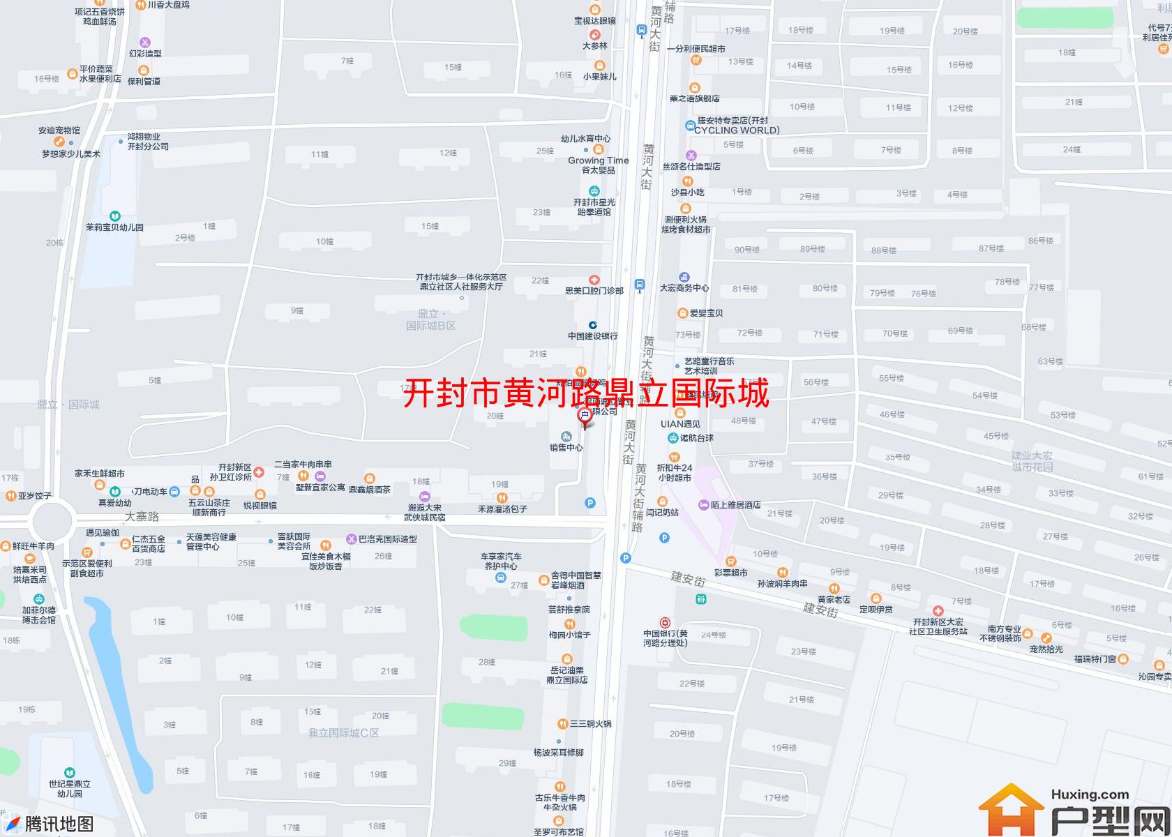 黄河路鼎立国际城小区 - 户型网
