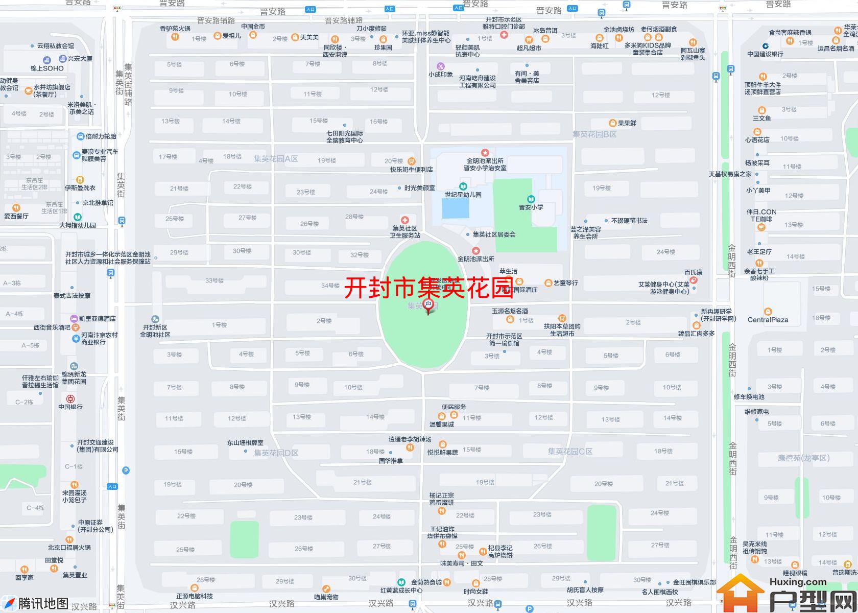 集英花园小区 - 户型网