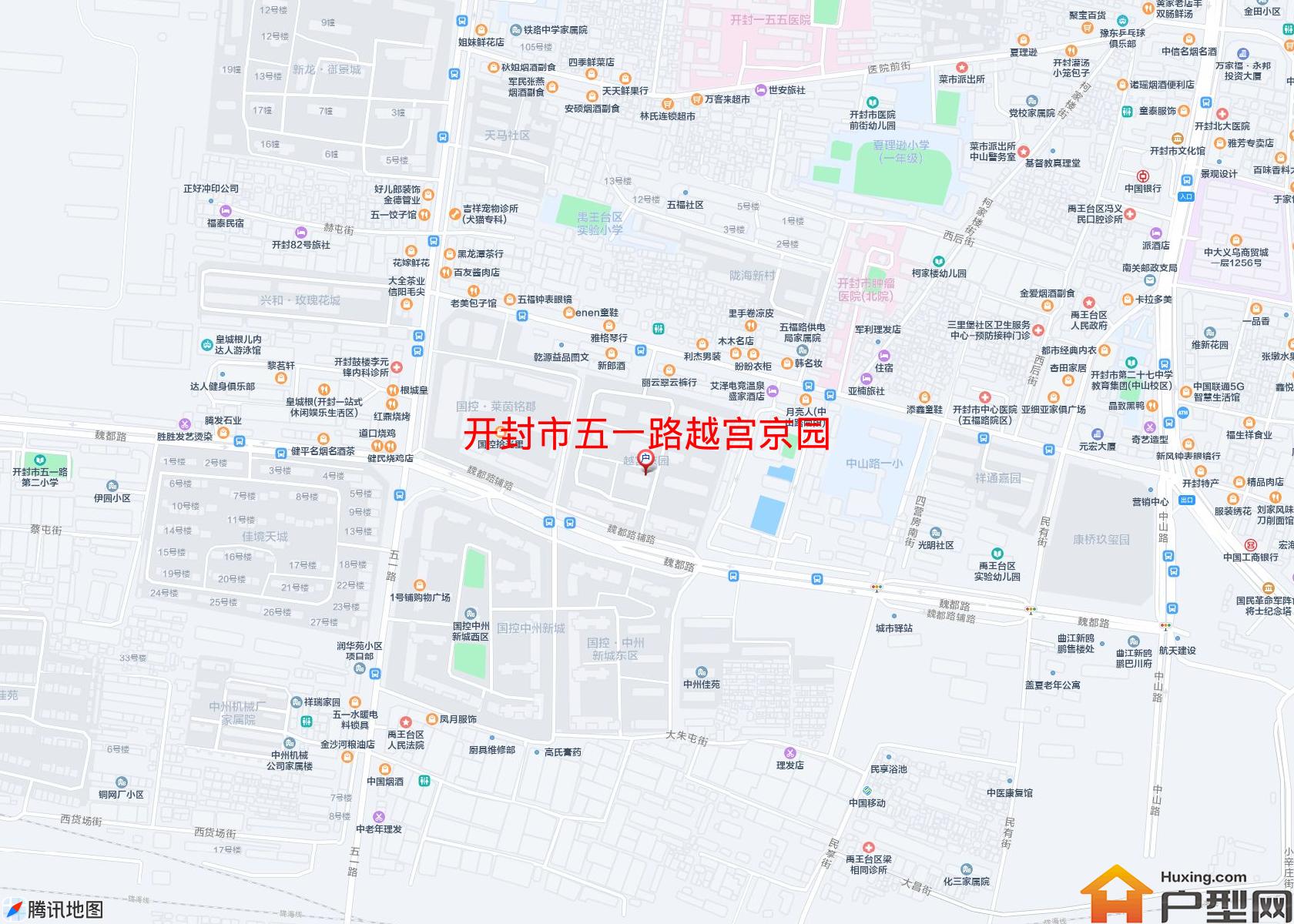 五一路越宫京园小区 - 户型网
