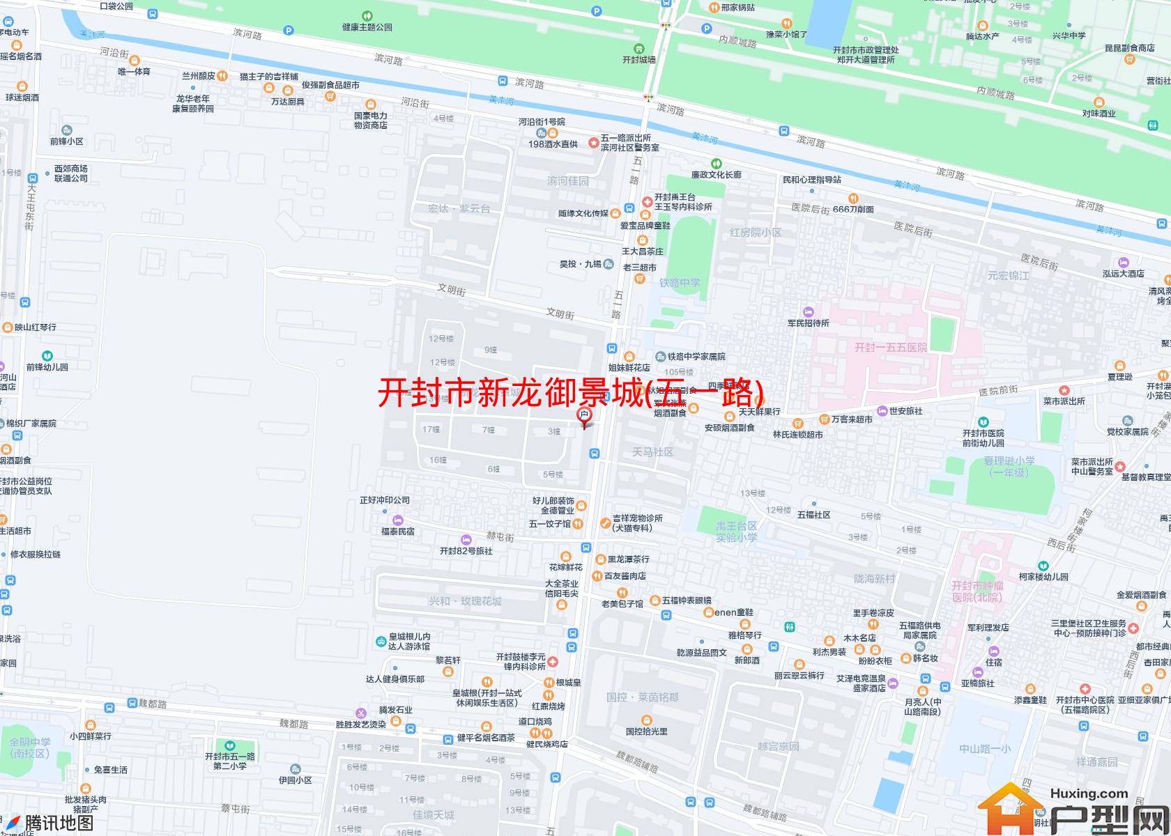 新龙御景城(五一路)小区 - 户型网
