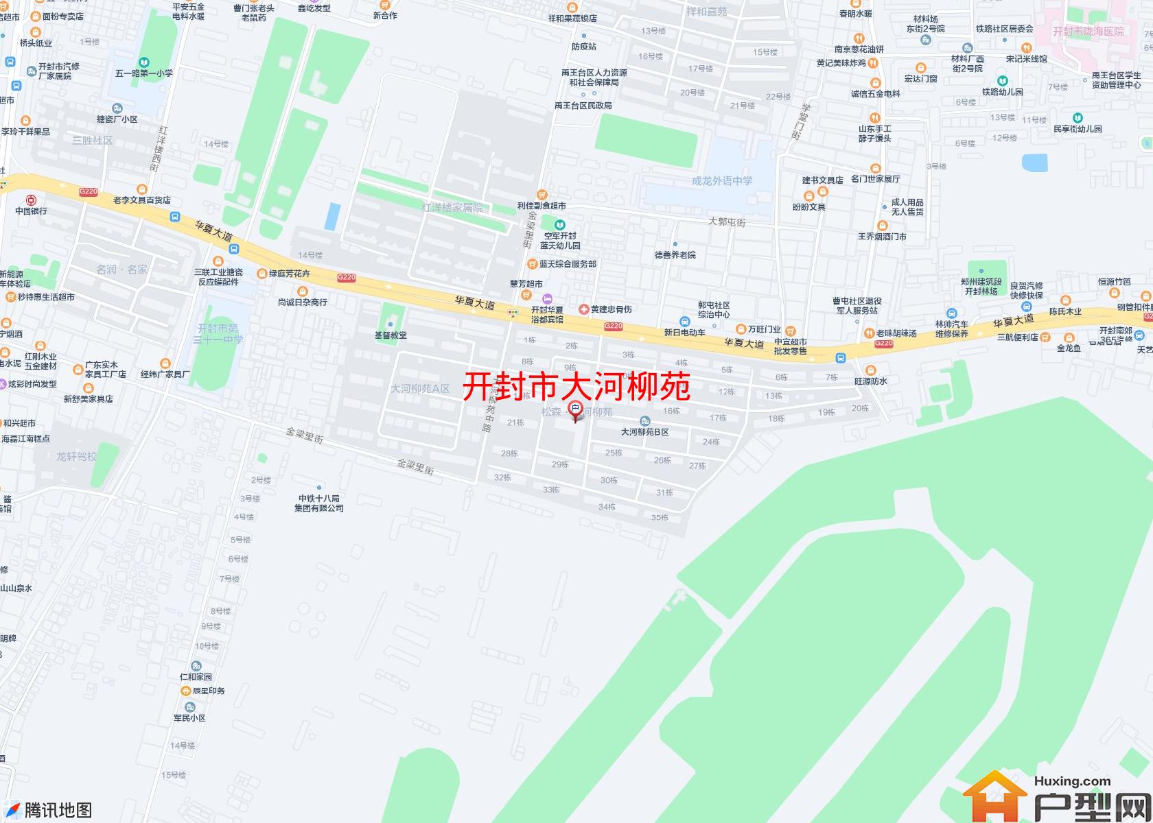 大河柳苑小区 - 户型网