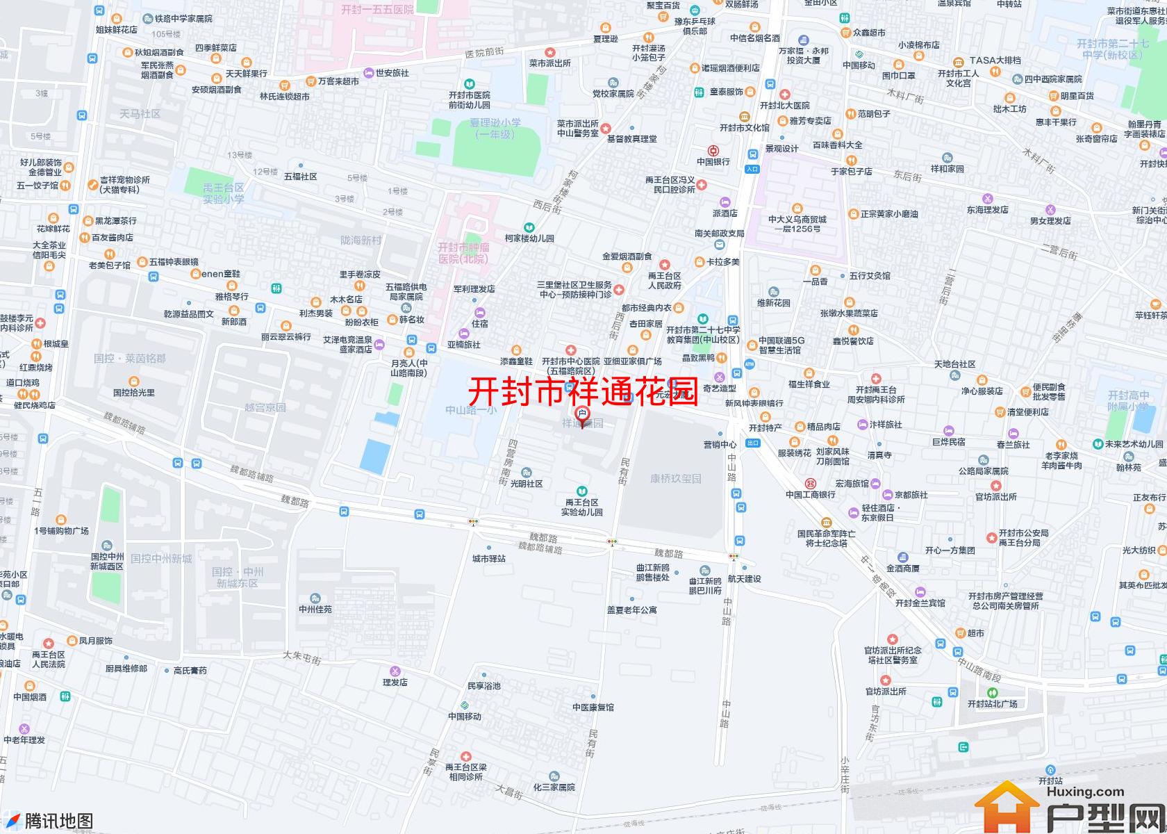 祥通花园小区 - 户型网