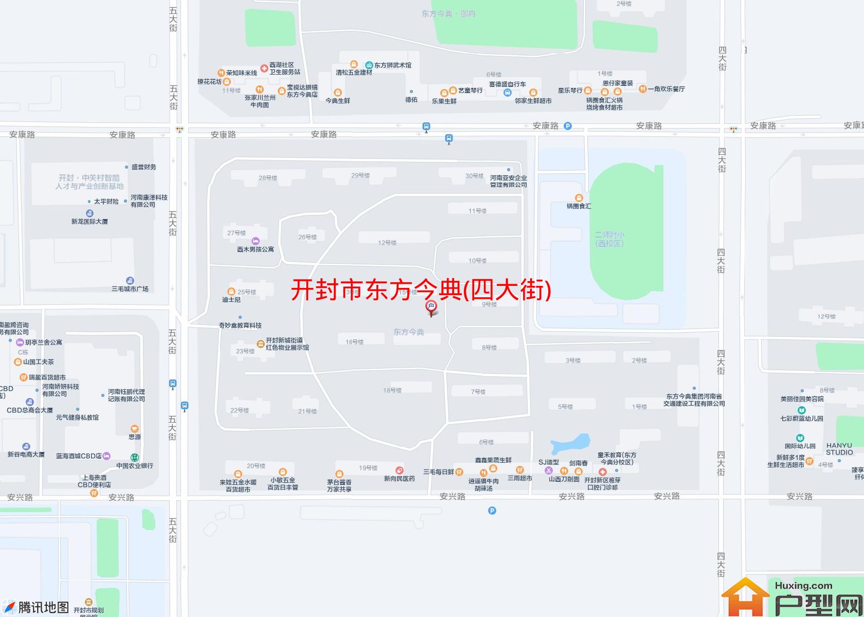 东方今典(四大街)小区 - 户型网