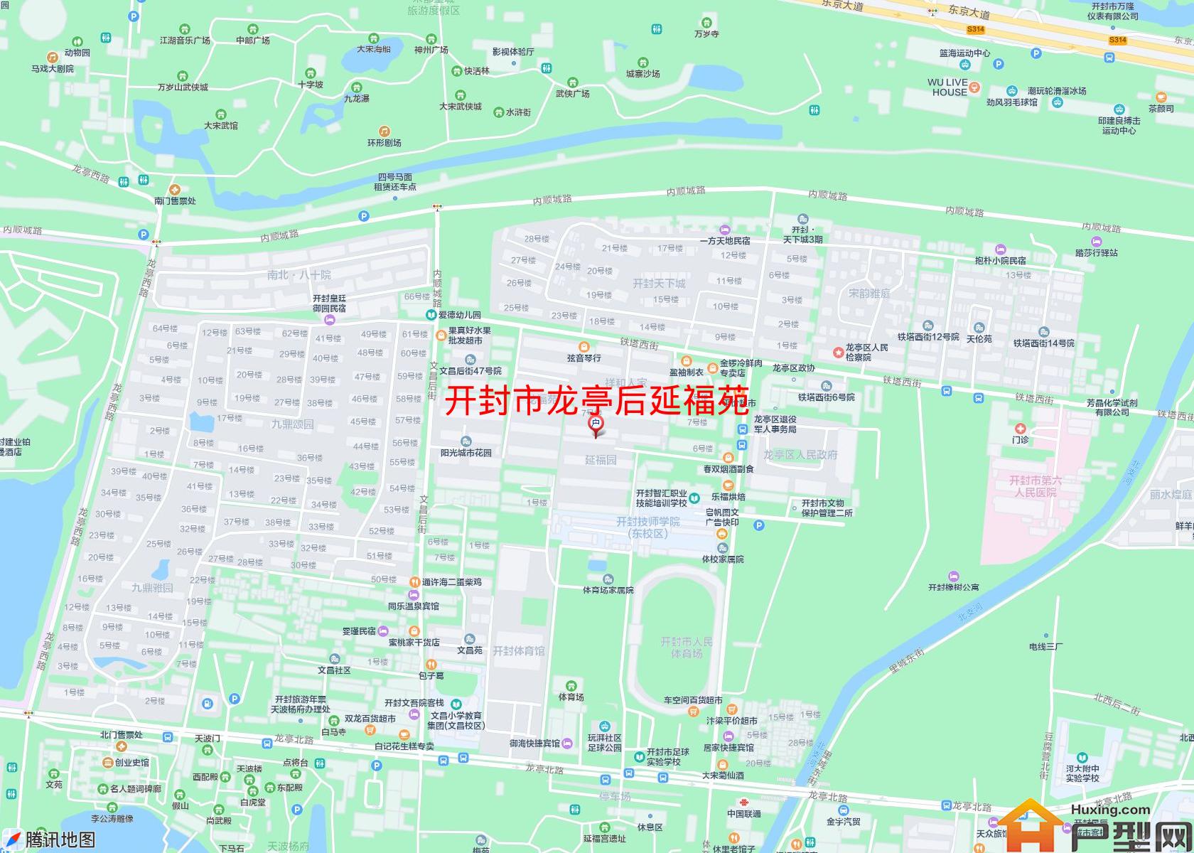 龙亭后延福苑小区 - 户型网
