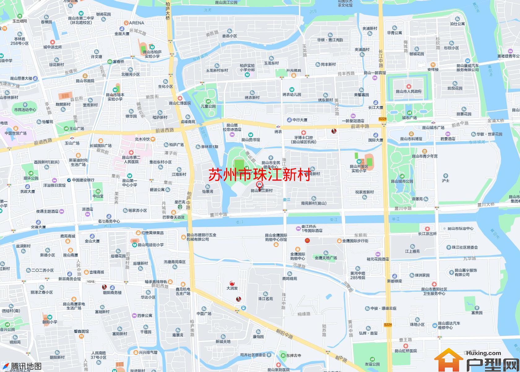 珠江新村小区 - 户型网