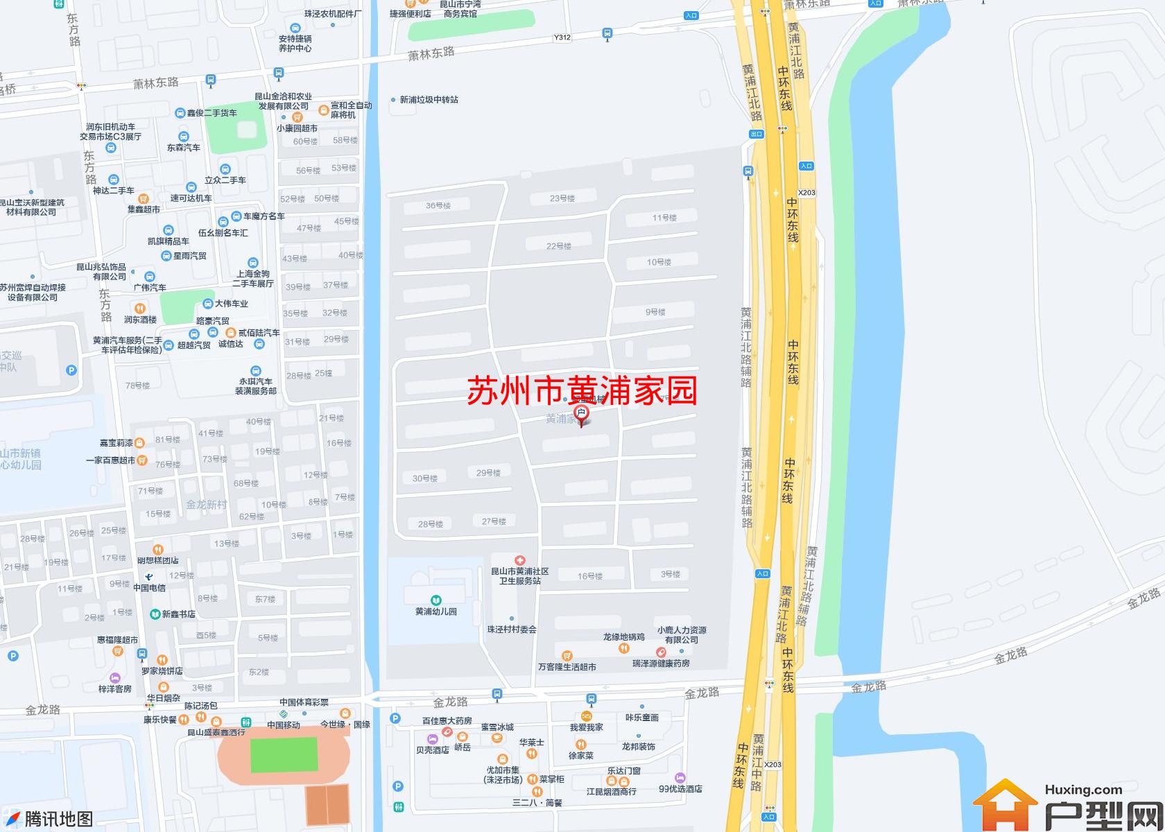 黄浦家园小区 - 户型网