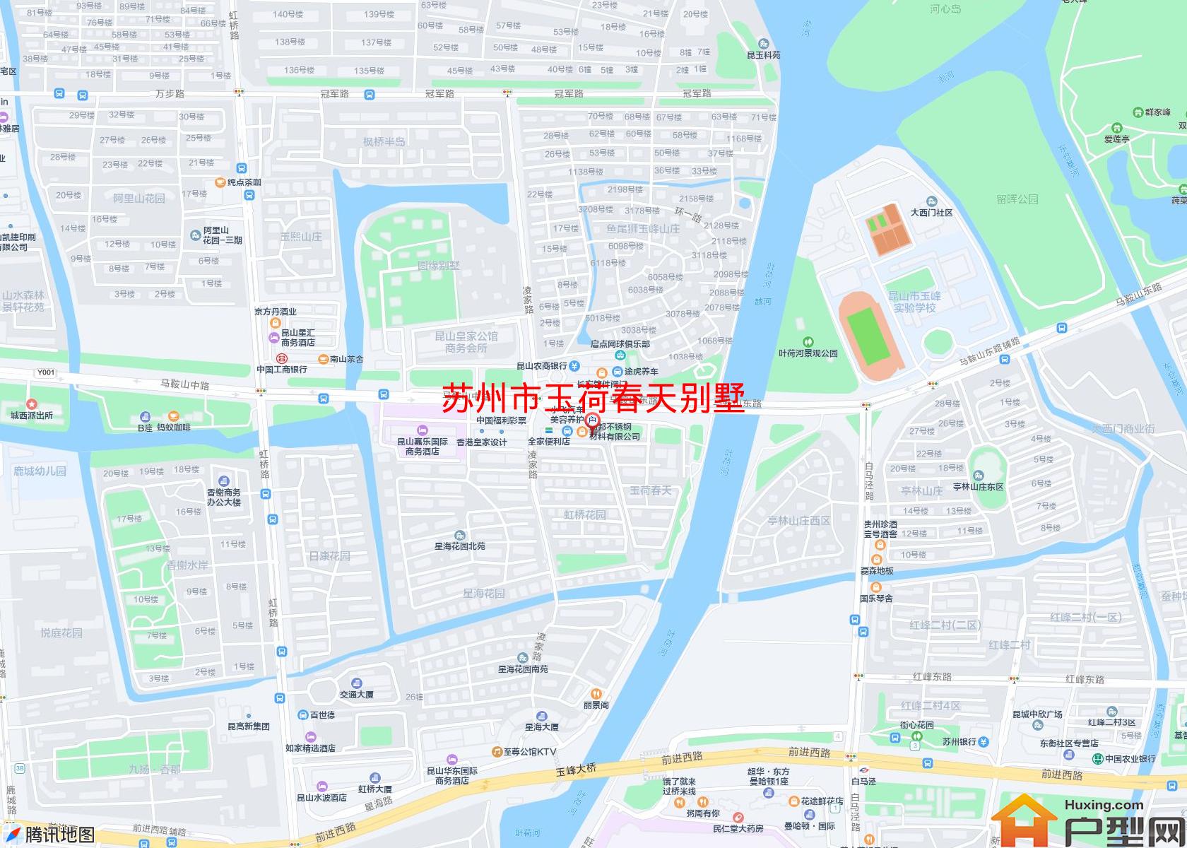 玉荷春天别墅小区 - 户型网