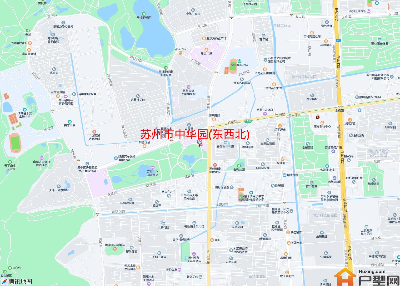 中华园(东西北)小区 - 户型网