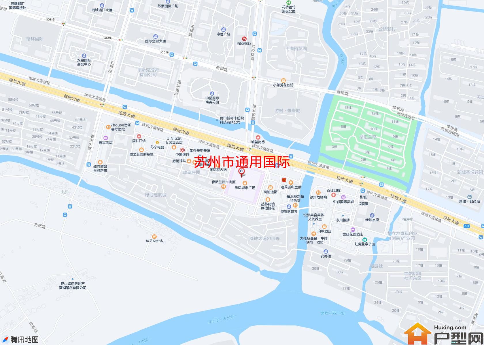 通用国际小区 - 户型网