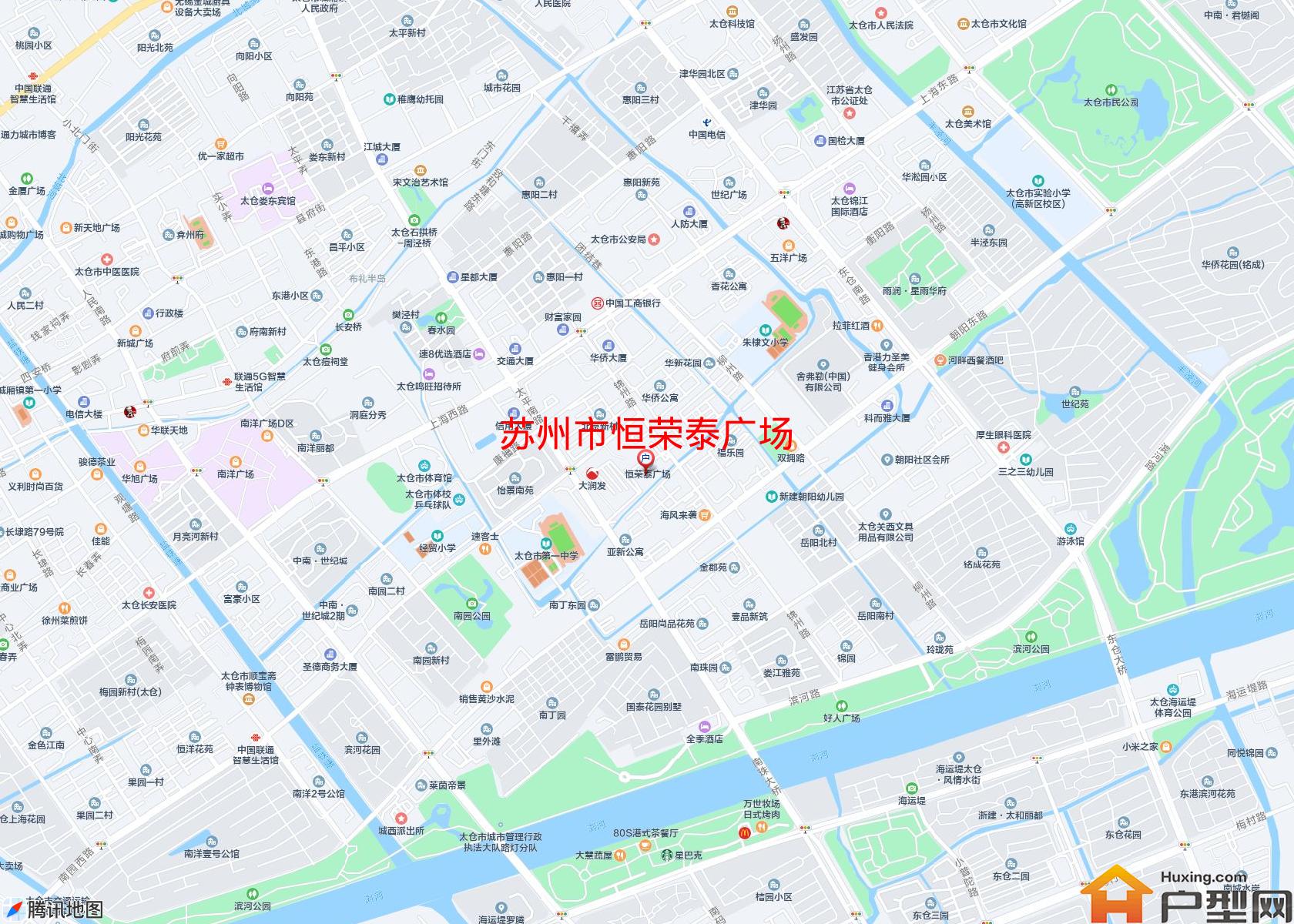 恒荣泰广场小区 - 户型网